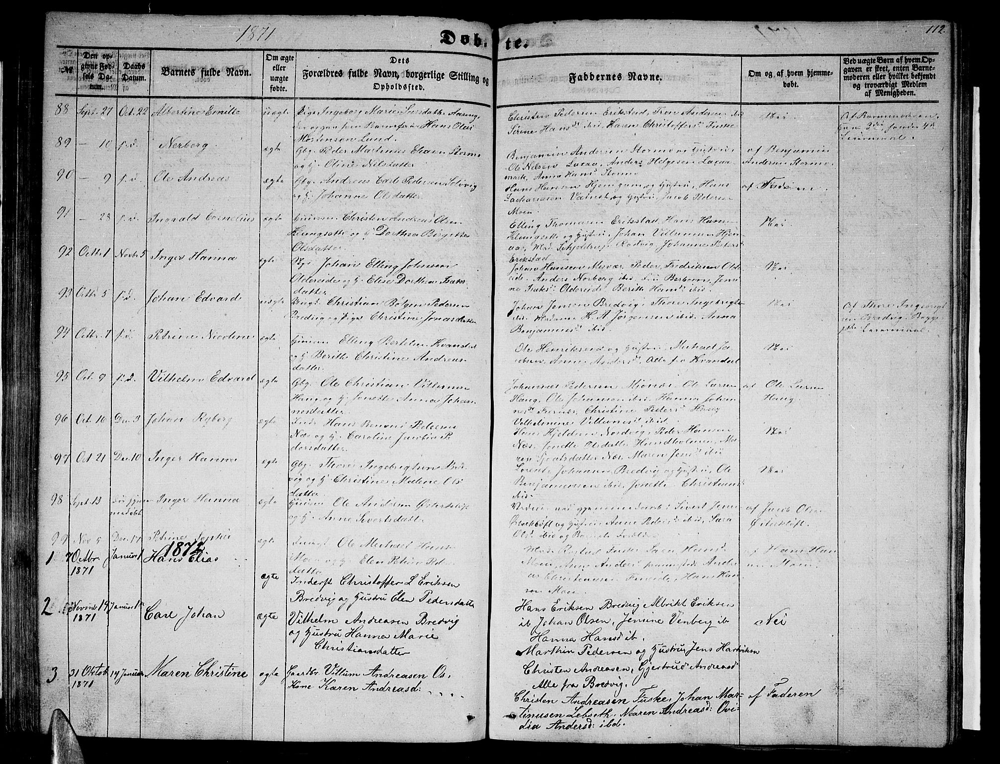 Ministerialprotokoller, klokkerbøker og fødselsregistre - Nordland, AV/SAT-A-1459/852/L0753: Parish register (copy) no. 852C04, 1856-1877, p. 112