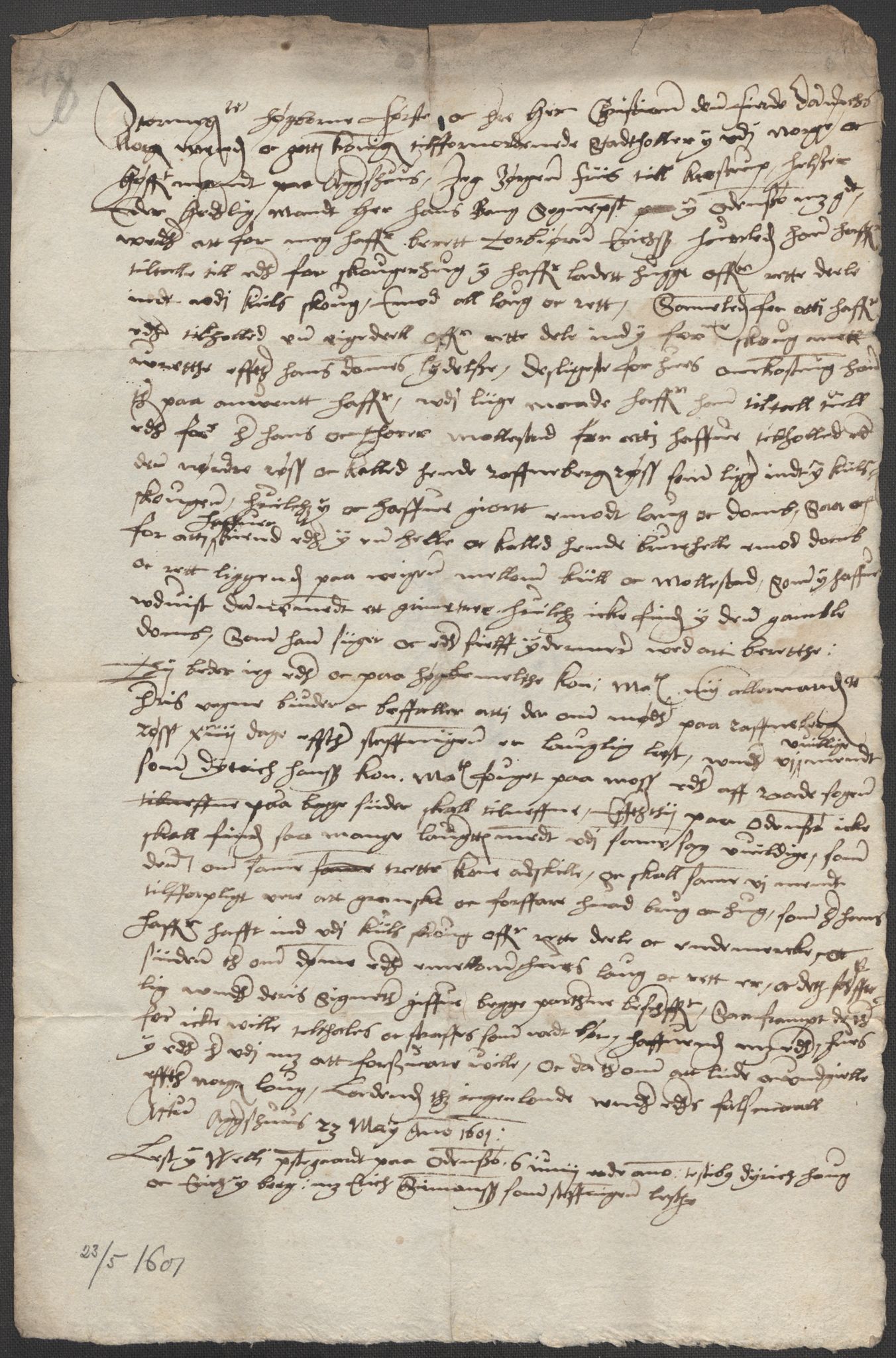 Riksarkivets diplomsamling, AV/RA-EA-5965/F15/L0003: Prestearkiv - Østfold, 1594-1700, p. 158