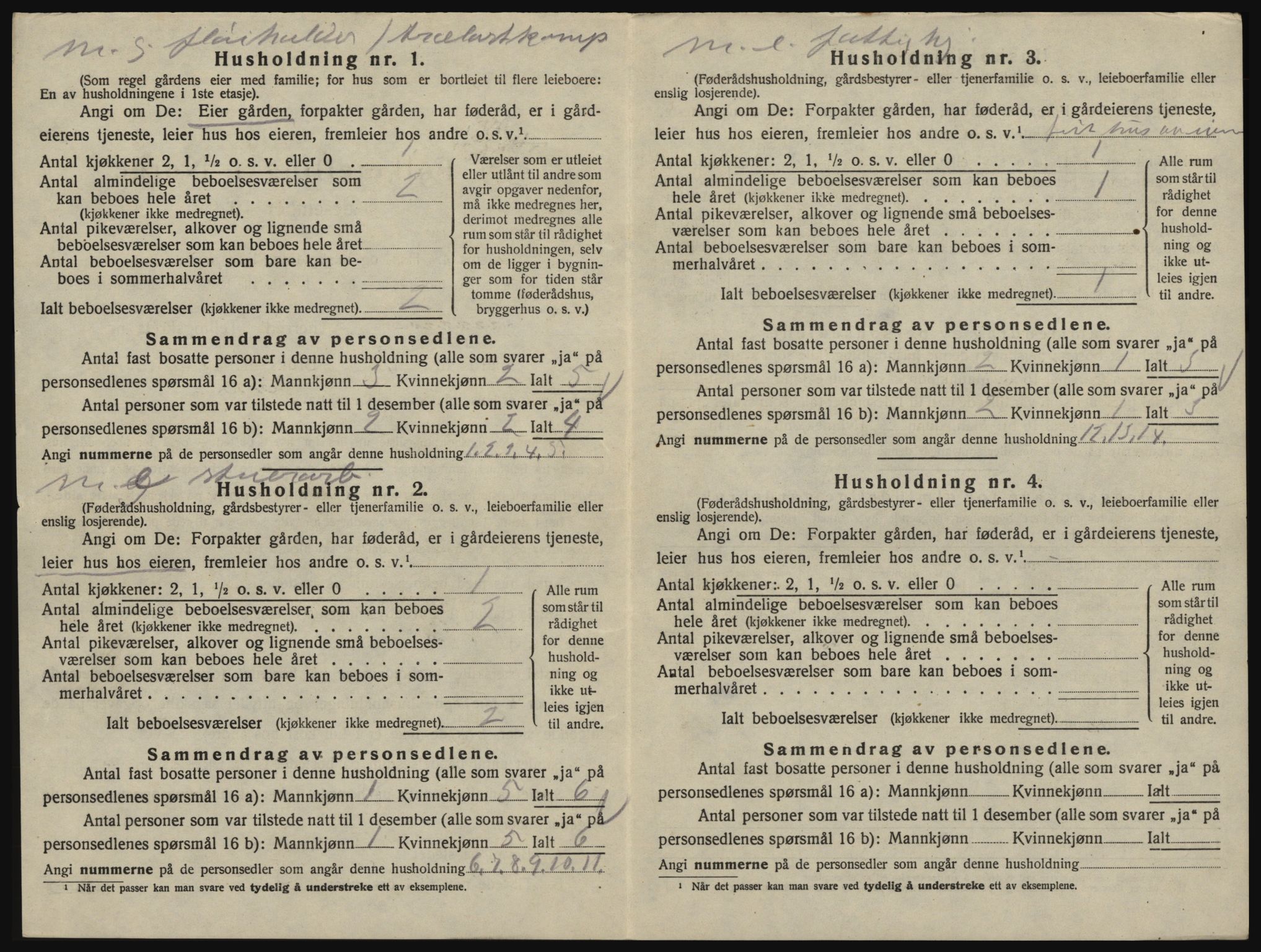 SAO, 1920 census for Glemmen, 1920, p. 2130