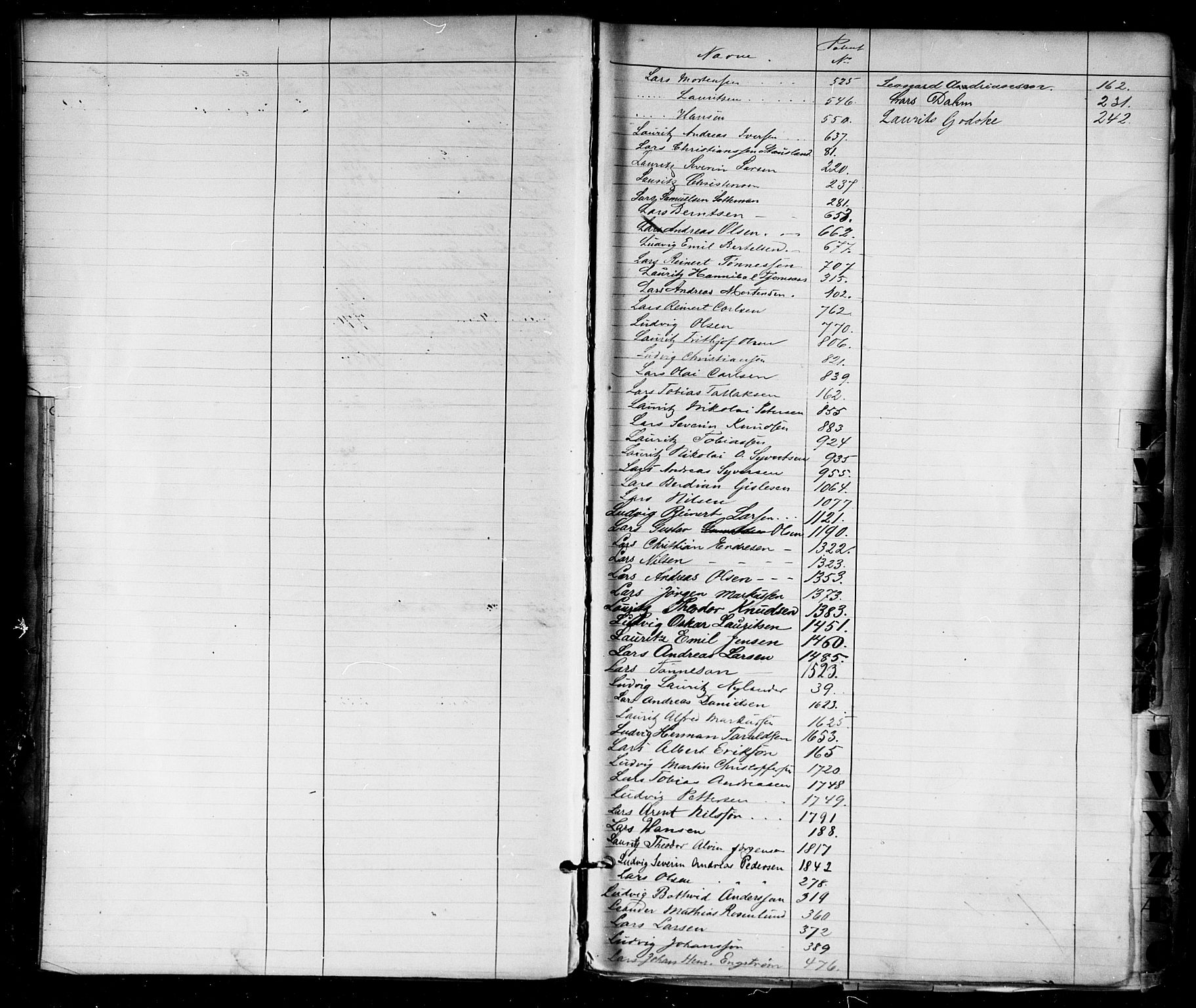 Kristiansand mønstringskrets, AV/SAK-2031-0015/F/Fa/L0005: Annotasjonsrulle nr 1-1920 med register, I-3, 1870-1880, p. 13