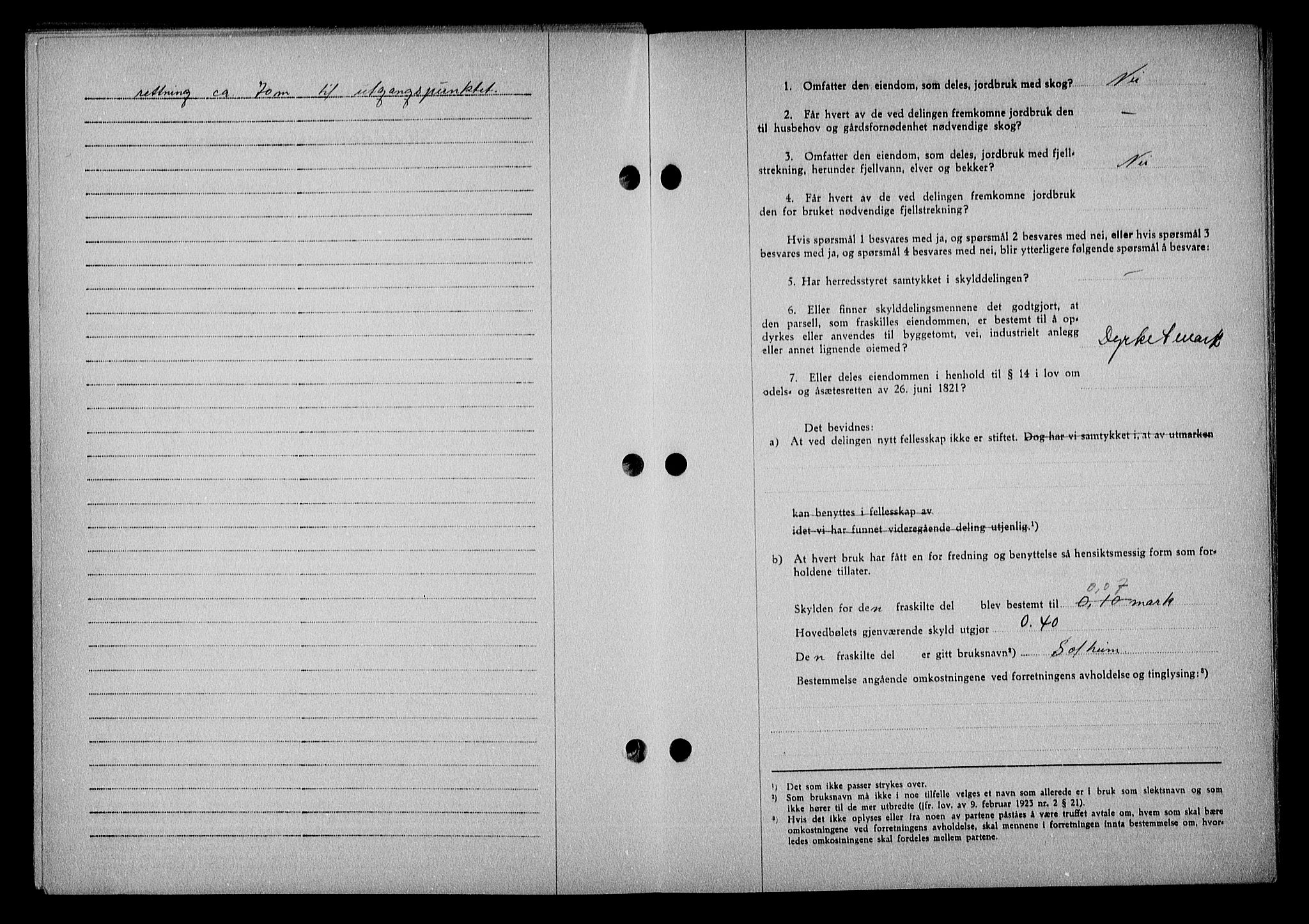 Nedenes sorenskriveri, AV/SAK-1221-0006/G/Gb/Gba/L0049: Mortgage book no. A-III, 1941-1942, Diary no: : 419/1942