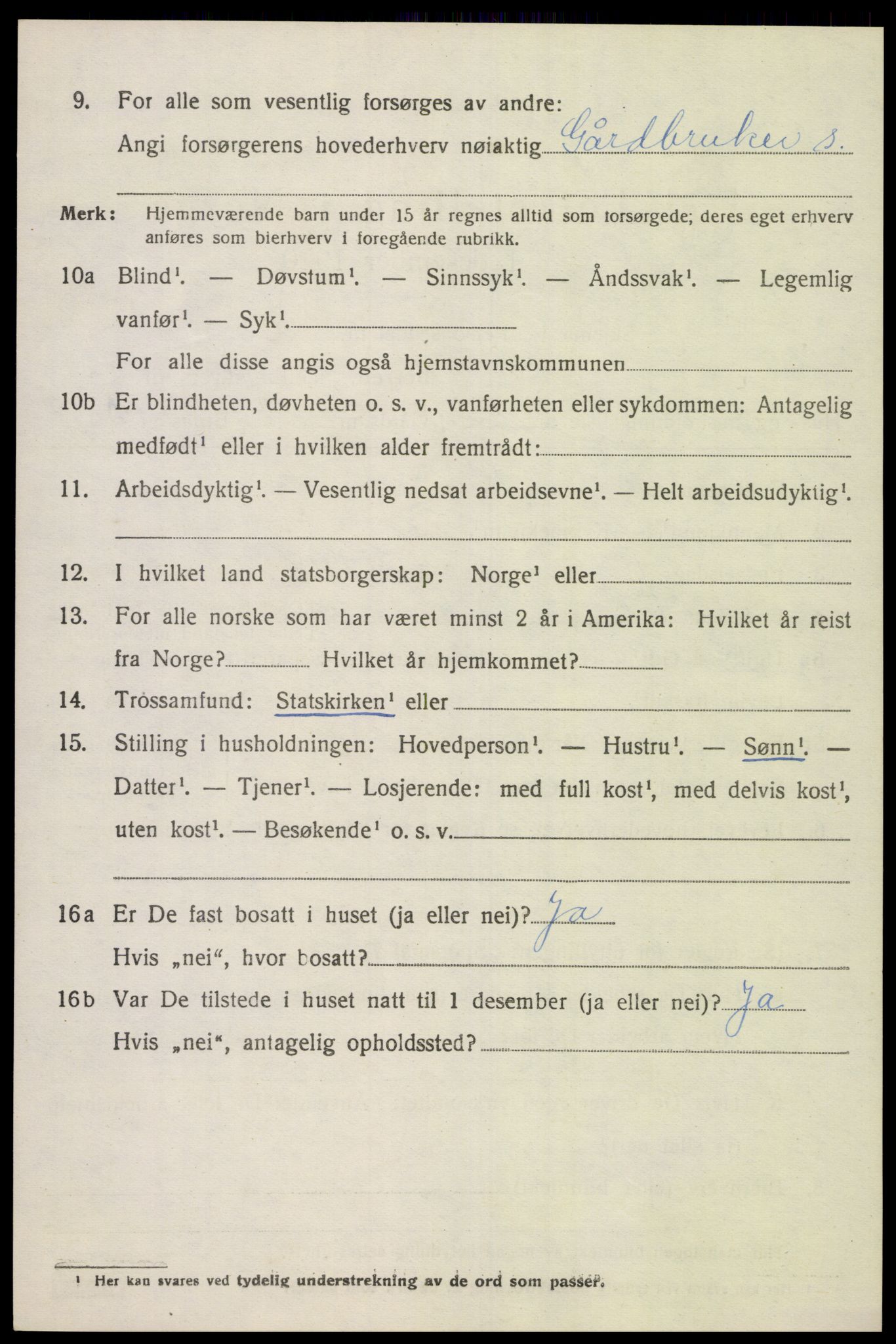 SAK, 1920 census for Halse og Harkmark, 1920, p. 3049