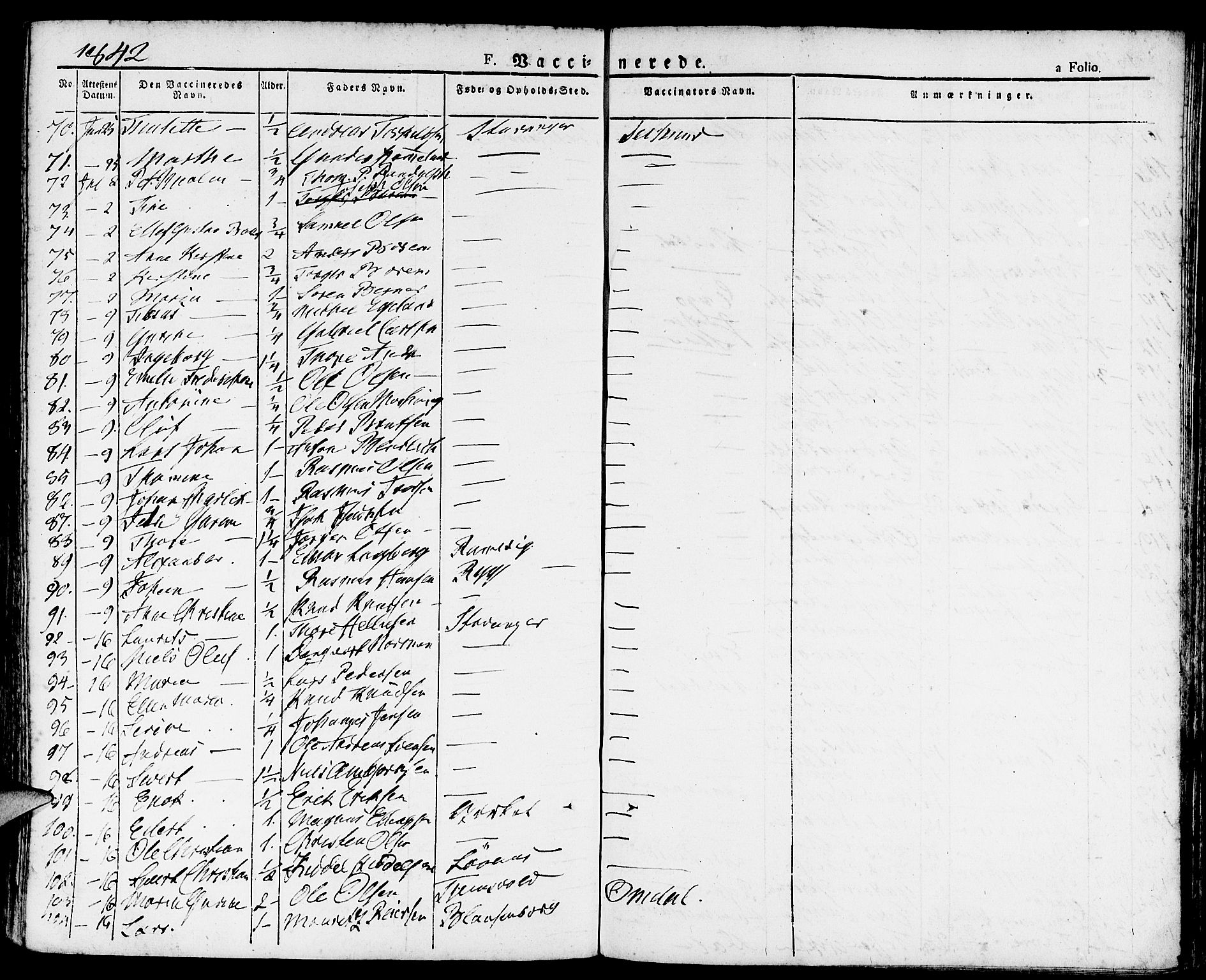 Domkirken sokneprestkontor, AV/SAST-A-101812/001/30/30BA/L0011: Parish register (official) no. A 11, 1832-1856