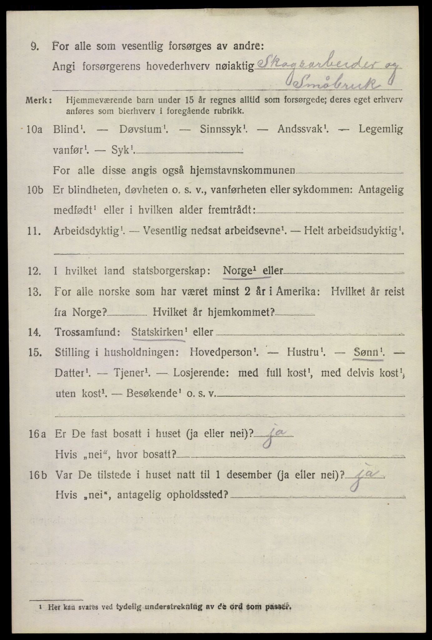 SAKO, 1920 census for Øvre Eiker, 1920, p. 22655