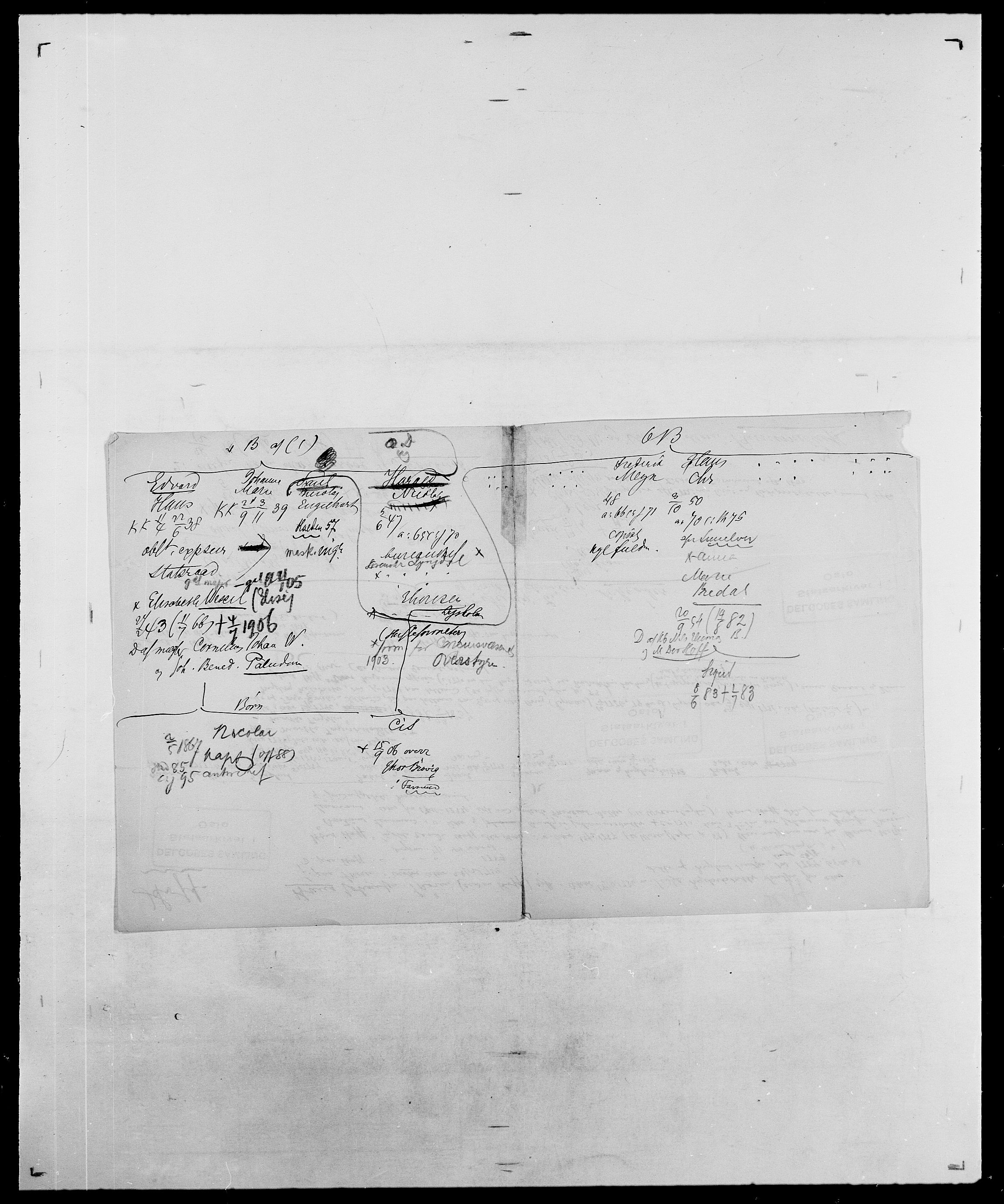 Delgobe, Charles Antoine - samling, AV/SAO-PAO-0038/D/Da/L0018: Hoch - Howert, p. 53