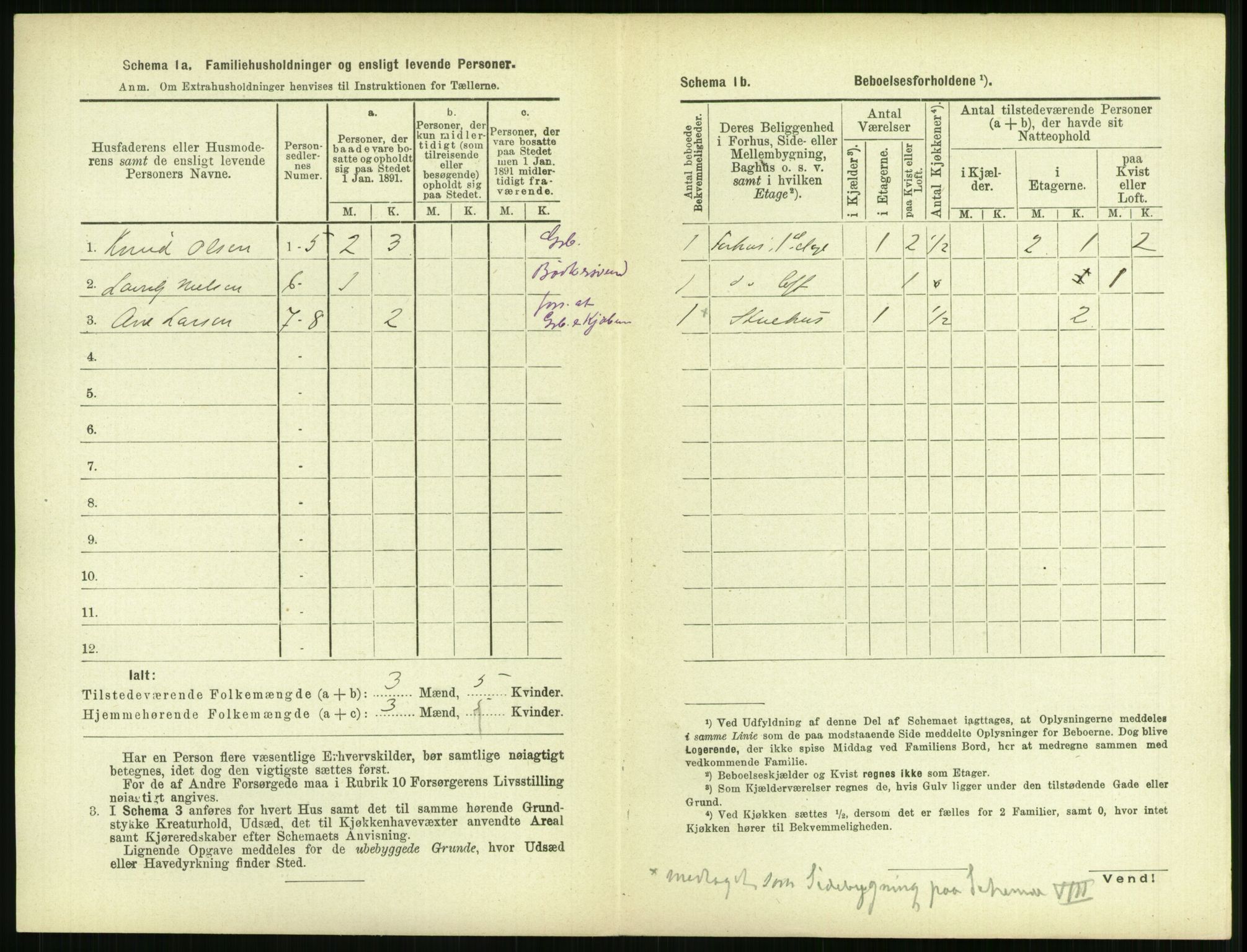 RA, 1891 census for 1106 Haugesund, 1891, p. 835