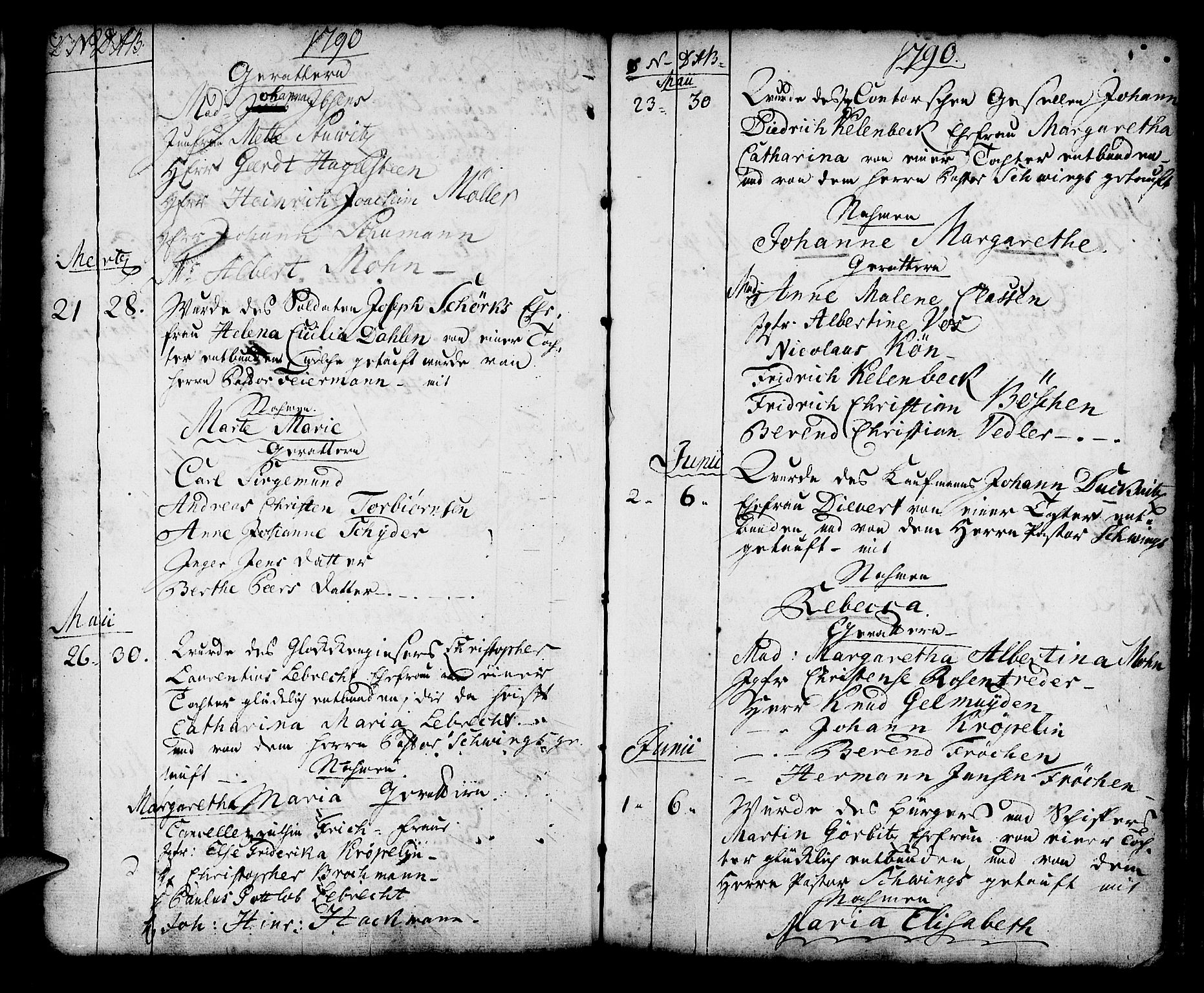 Mariakirken Sokneprestembete, AV/SAB-A-76901/H/Haa/L0002: Parish register (official) no. A 2, 1748-1807, p. 71