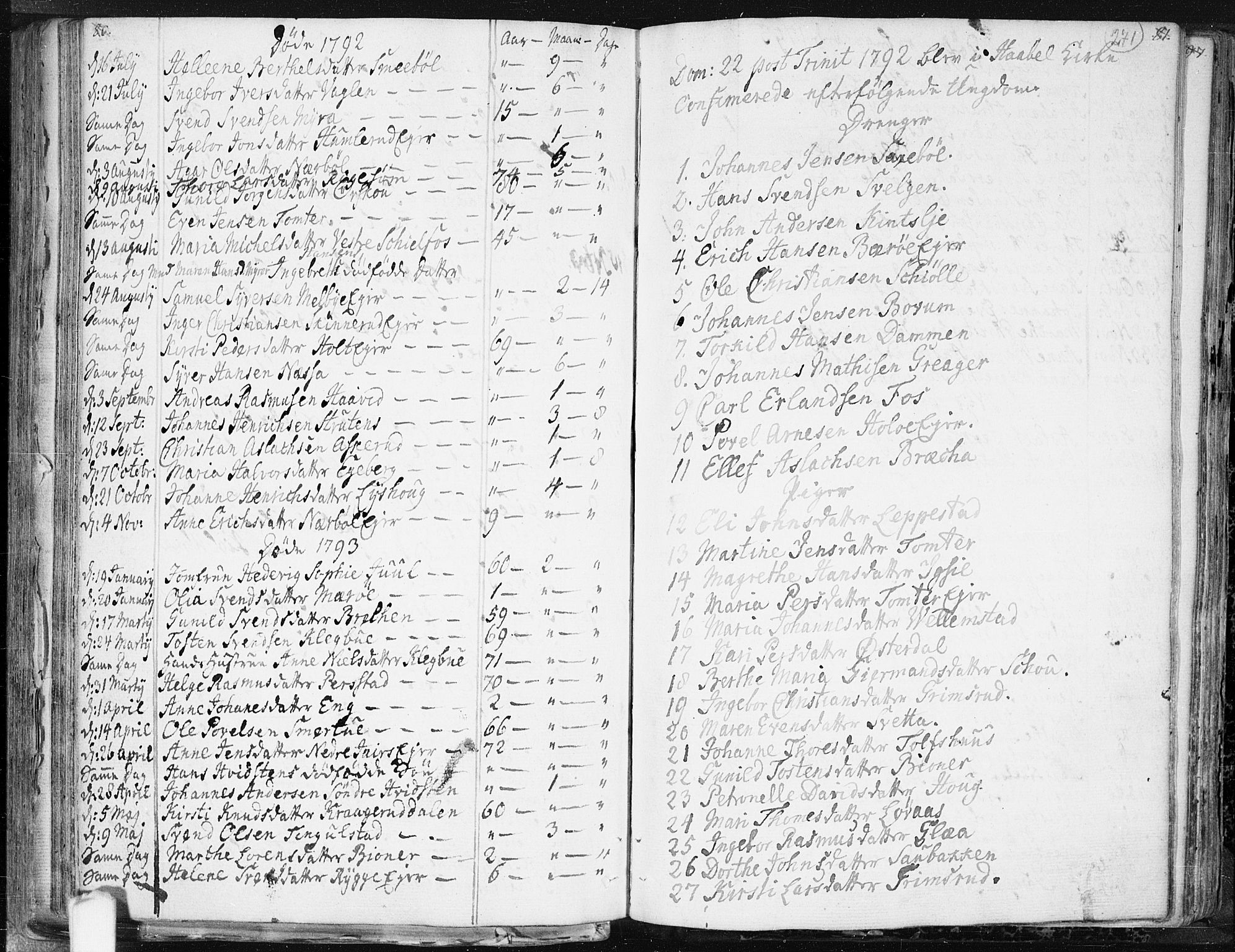Hobøl prestekontor Kirkebøker, SAO/A-2002/F/Fa/L0001: Parish register (official) no. I 1, 1733-1814, p. 271