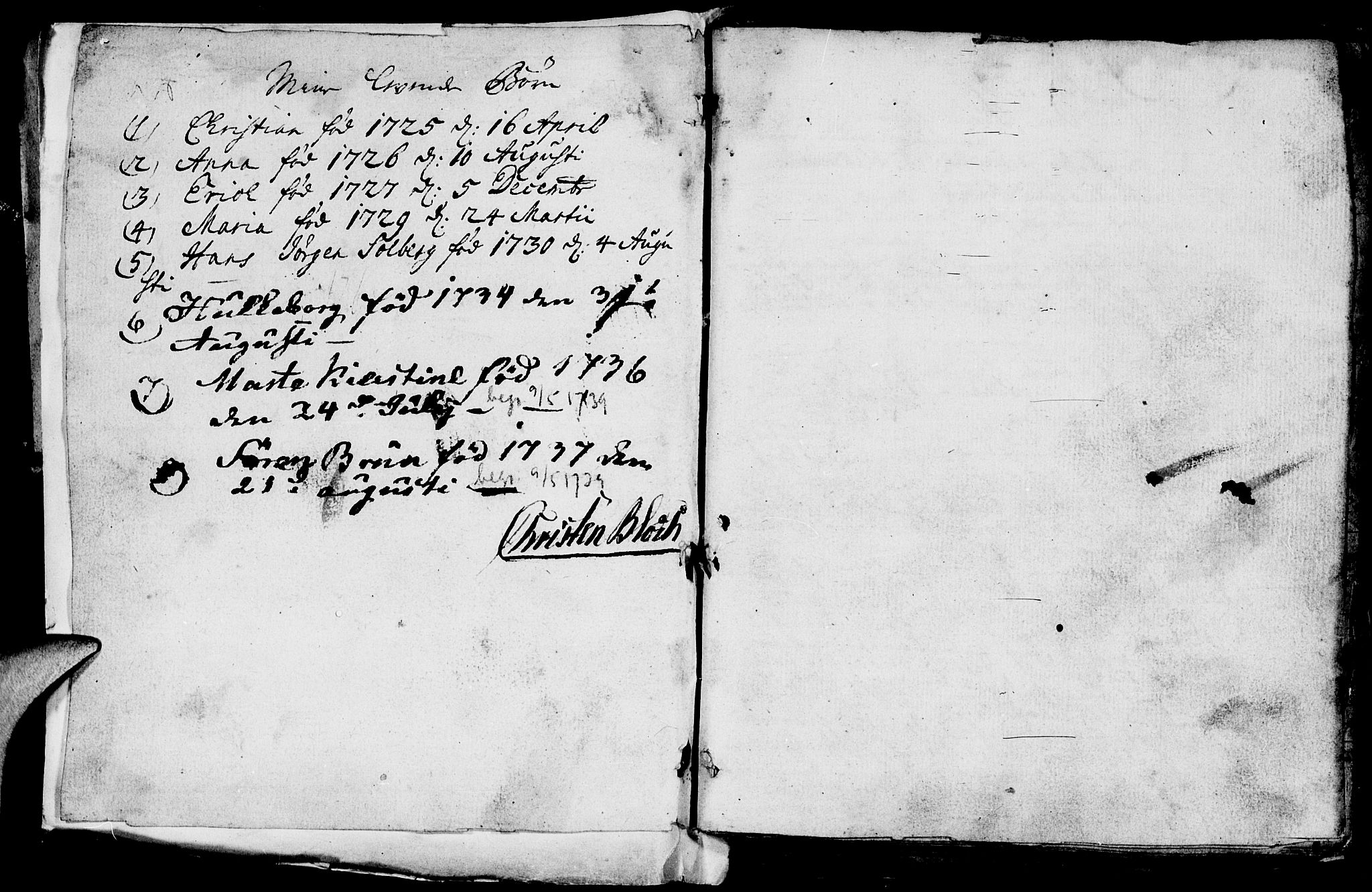 Sokndal sokneprestkontor, SAST/A-101808: Parish register (official) no. A 1, 1729-1740