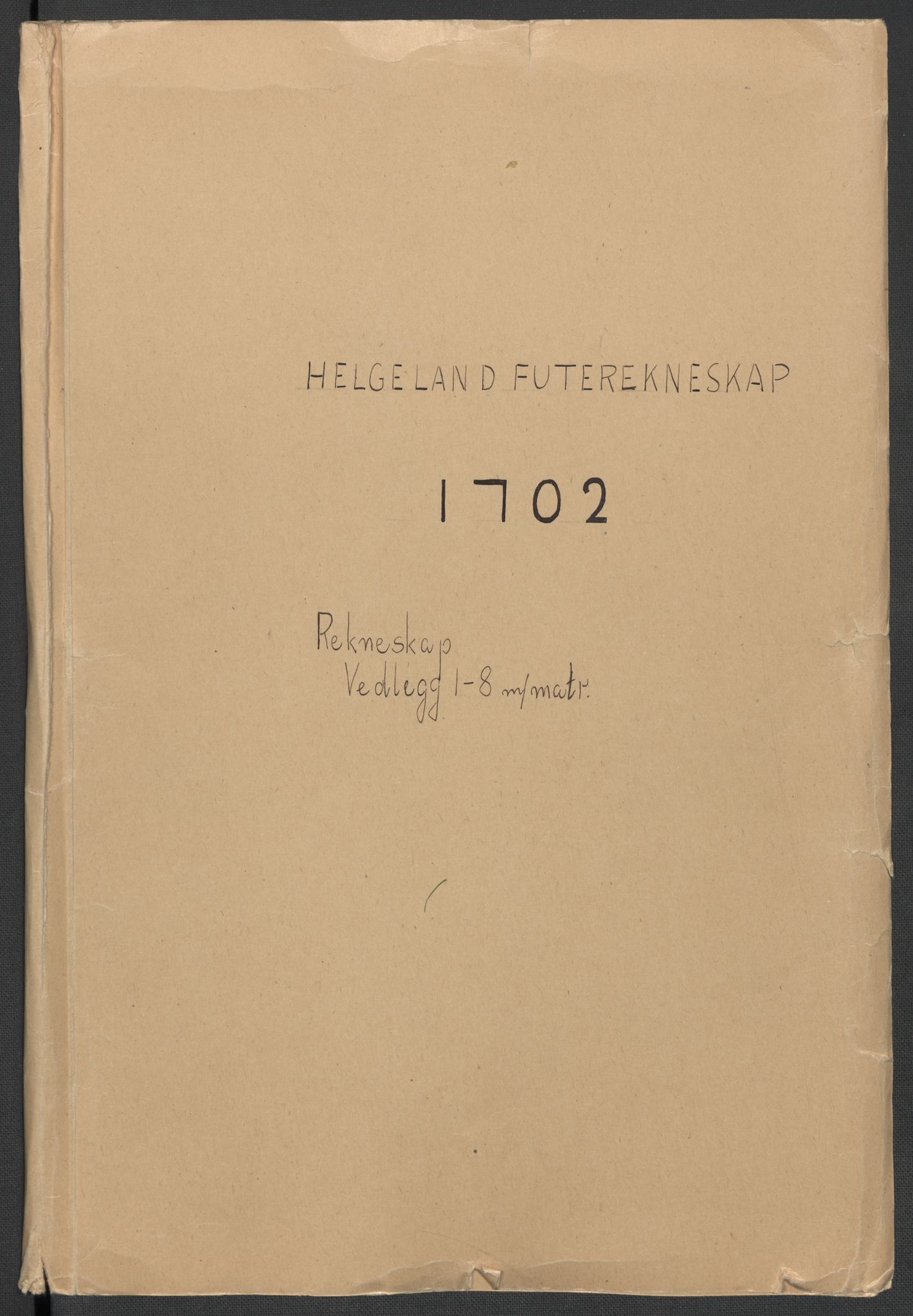 Rentekammeret inntil 1814, Reviderte regnskaper, Fogderegnskap, AV/RA-EA-4092/R65/L4508: Fogderegnskap Helgeland, 1702-1705, p. 2