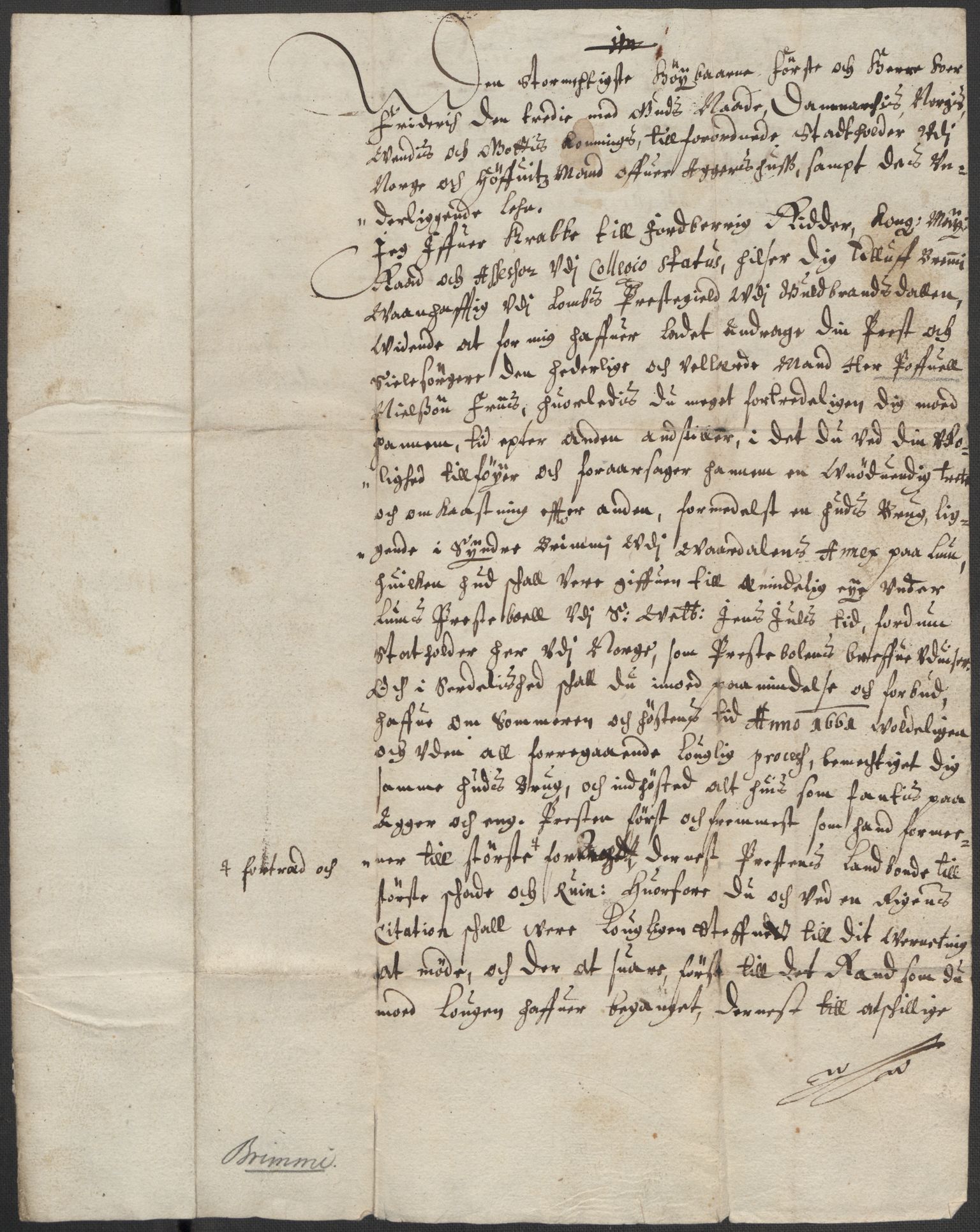 Riksarkivets diplomsamling, AV/RA-EA-5965/F15/L0012: Prestearkiv - Oppland, 1584-1794, p. 151