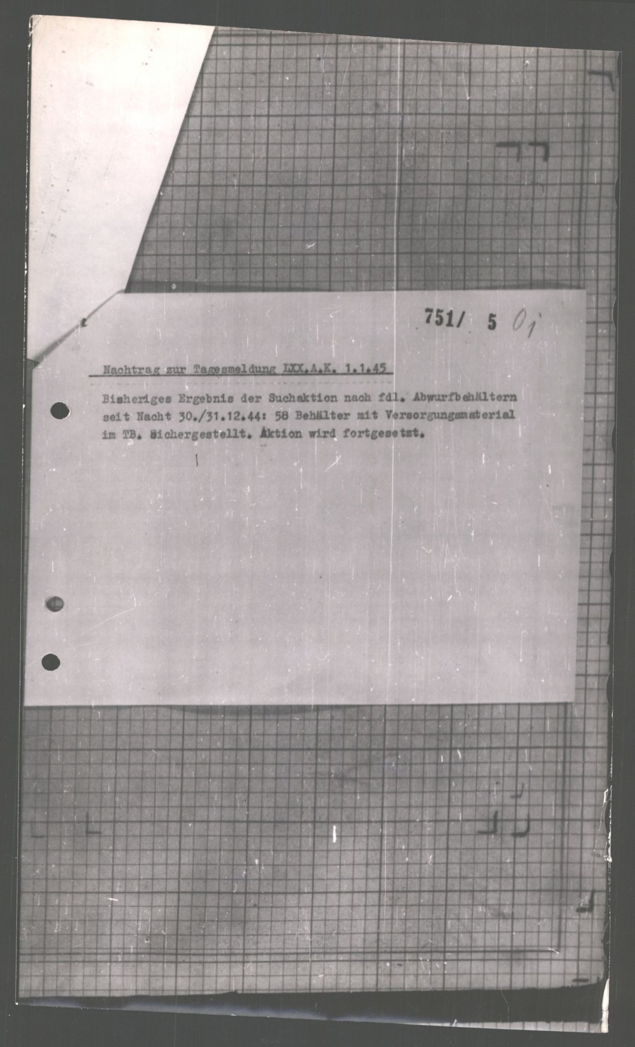 Forsvarets Overkommando. 2 kontor. Arkiv 11.4. Spredte tyske arkivsaker, AV/RA-RAFA-7031/D/Dar/Dara/L0001: Krigsdagbøker for 20. Gebirgs-Armee-Oberkommando (AOK 20), 1944-1945, p. 337