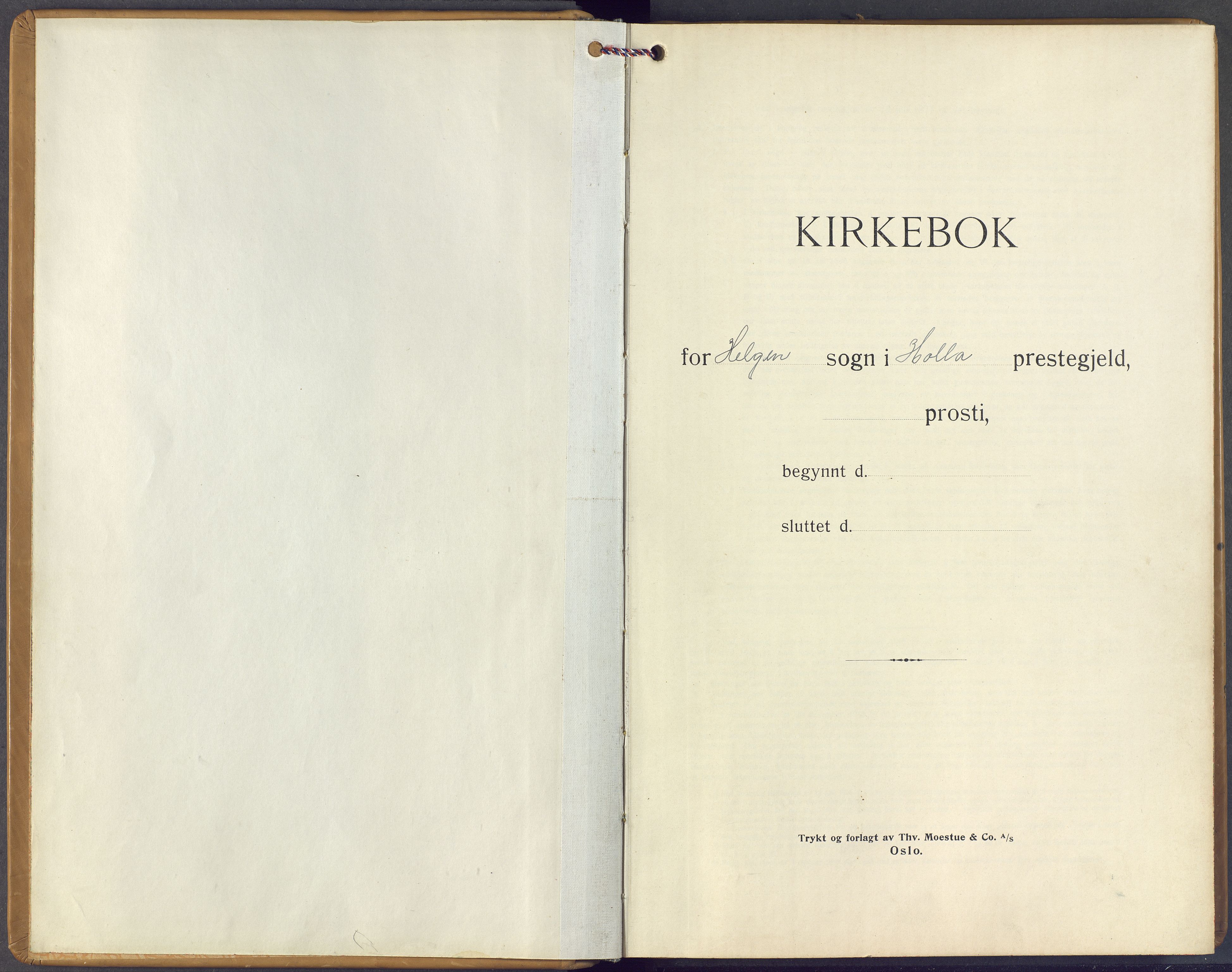 Holla kirkebøker, AV/SAKO-A-272/F/Fa/L0013: Parish register (official) no. 13, 1942-1973
