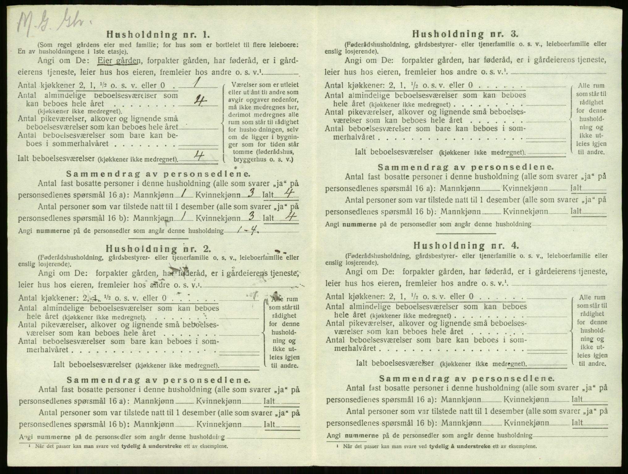 SAKO, 1920 census for Stokke, 1920, p. 988