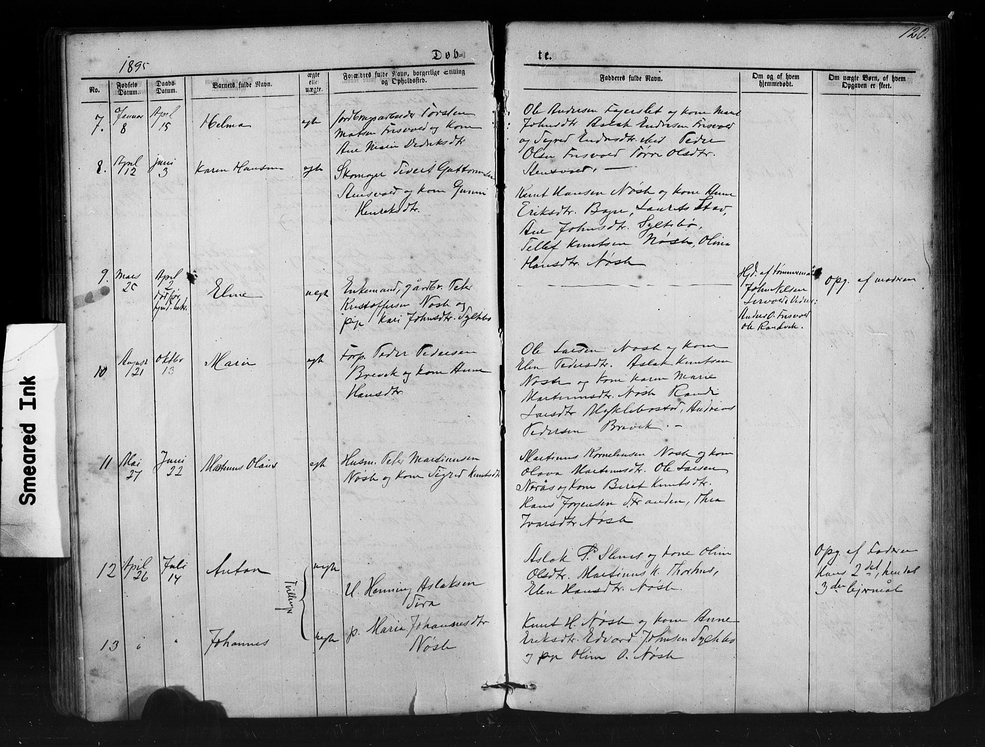 Ministerialprotokoller, klokkerbøker og fødselsregistre - Møre og Romsdal, AV/SAT-A-1454/552/L0638: Parish register (copy) no. 552C01, 1867-1902, p. 120