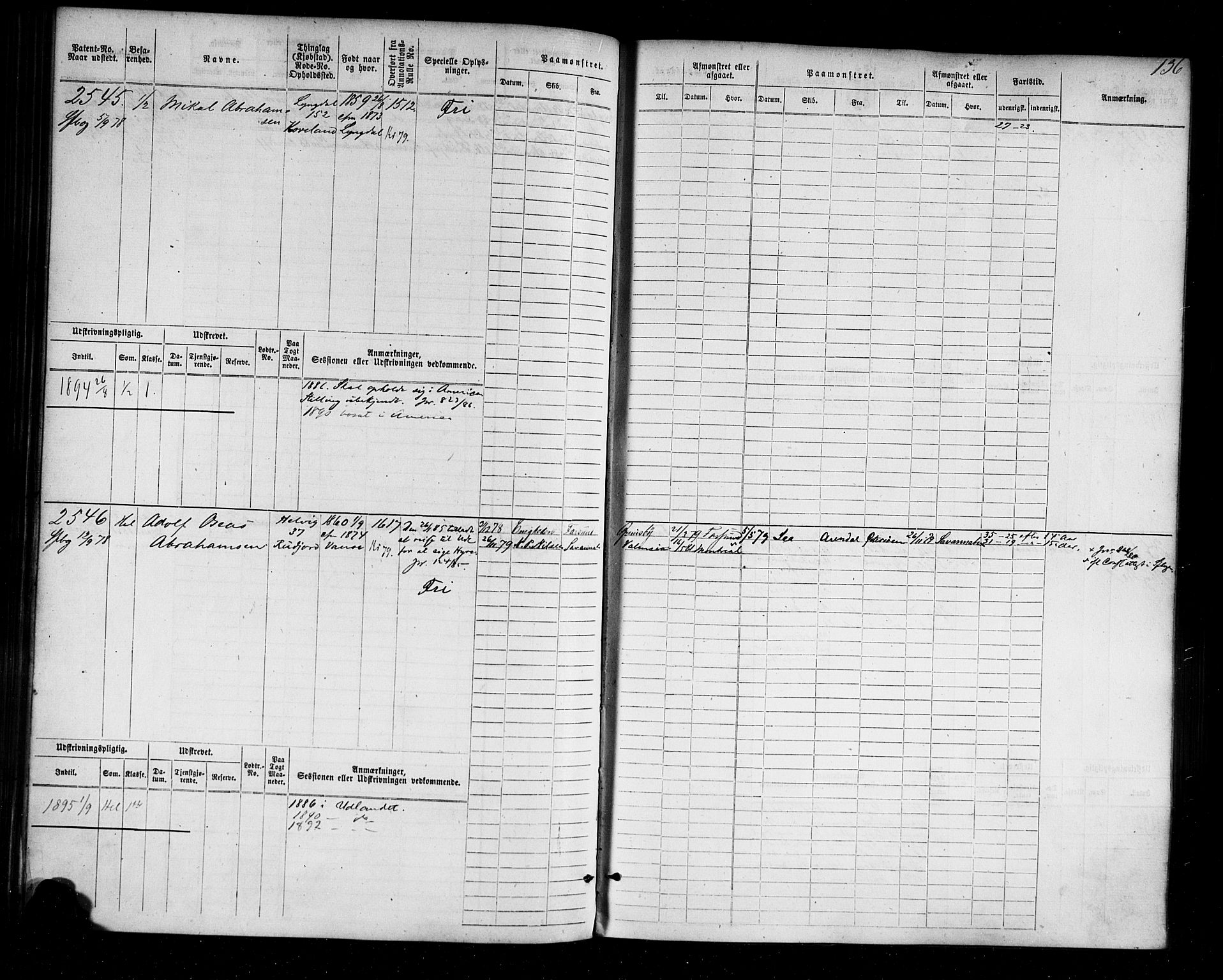 Farsund mønstringskrets, AV/SAK-2031-0017/F/Fb/L0004: Hovedrulle nr 2275-3040, M-7, 1875-1915, p. 138