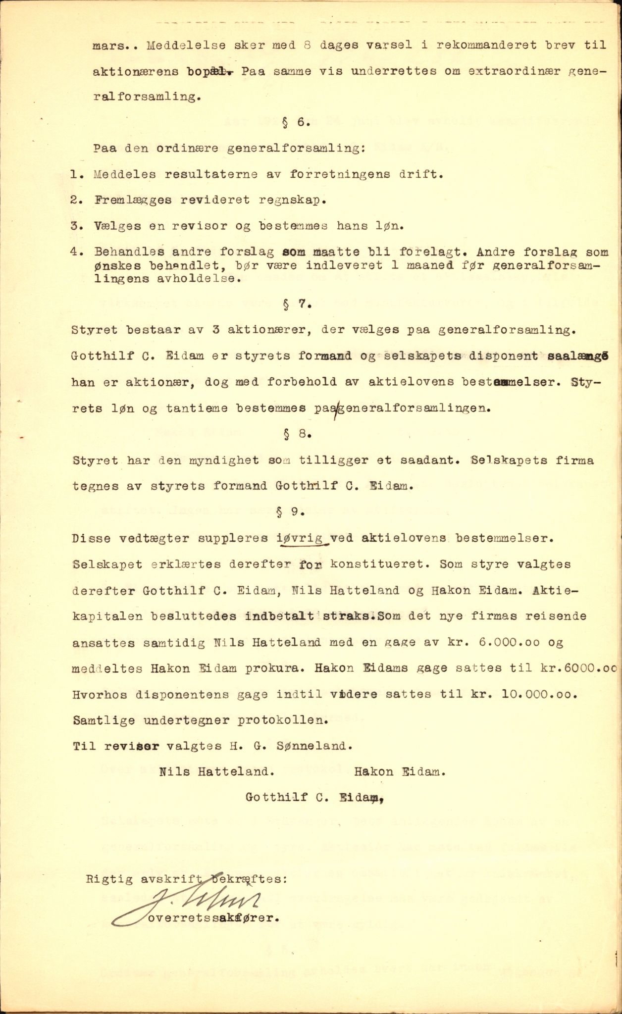 Stavanger byfogd, AV/SAST-A-101408/002/J/Jd/Jde/L0034: Registreringsmeldinger og bilag. Aksjeselskap, 99-165, 1915-1961, p. 45