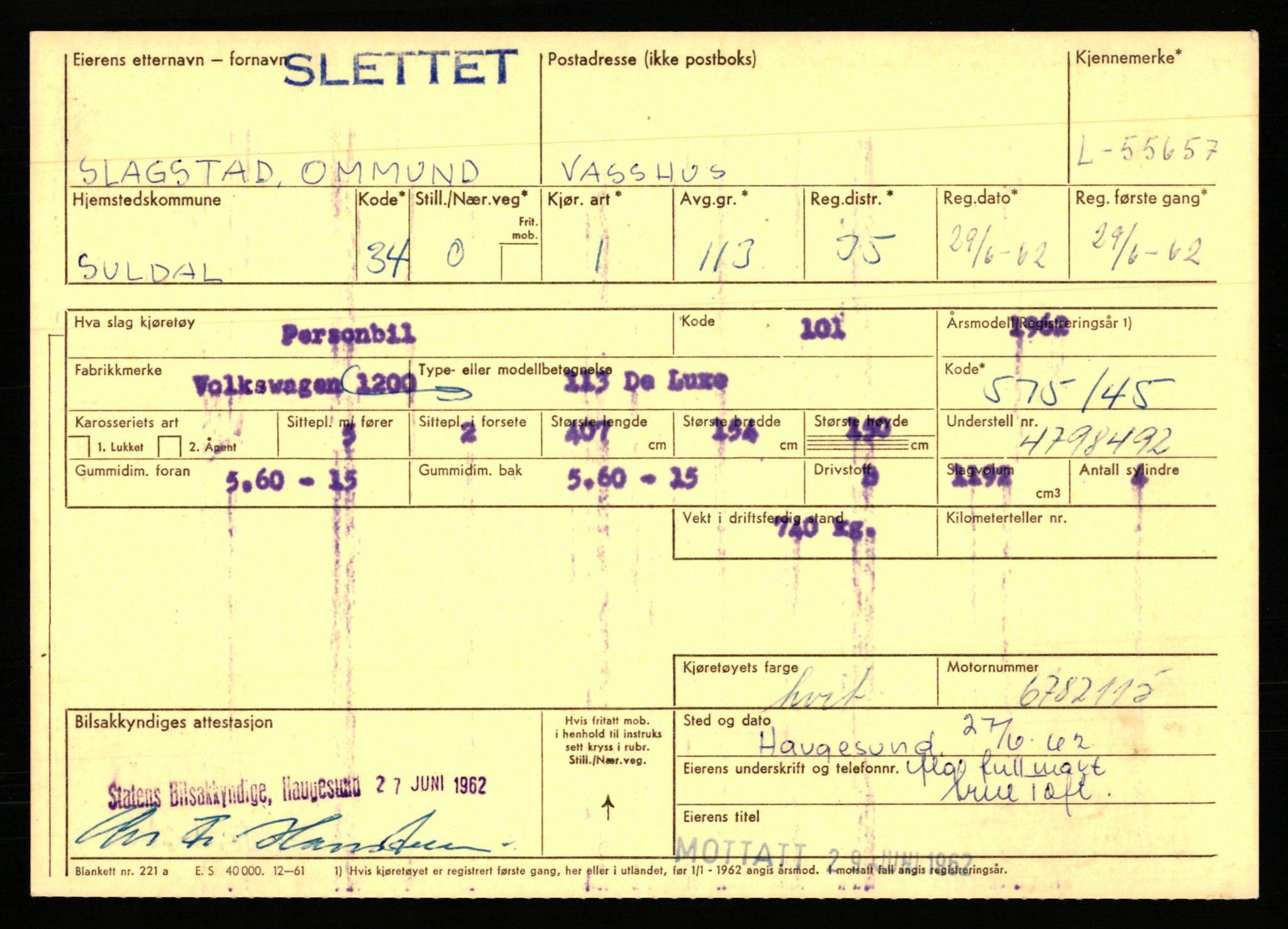 Stavanger trafikkstasjon, AV/SAST-A-101942/0/F/L0054: L-54200 - L-55699, 1930-1971, p. 2733