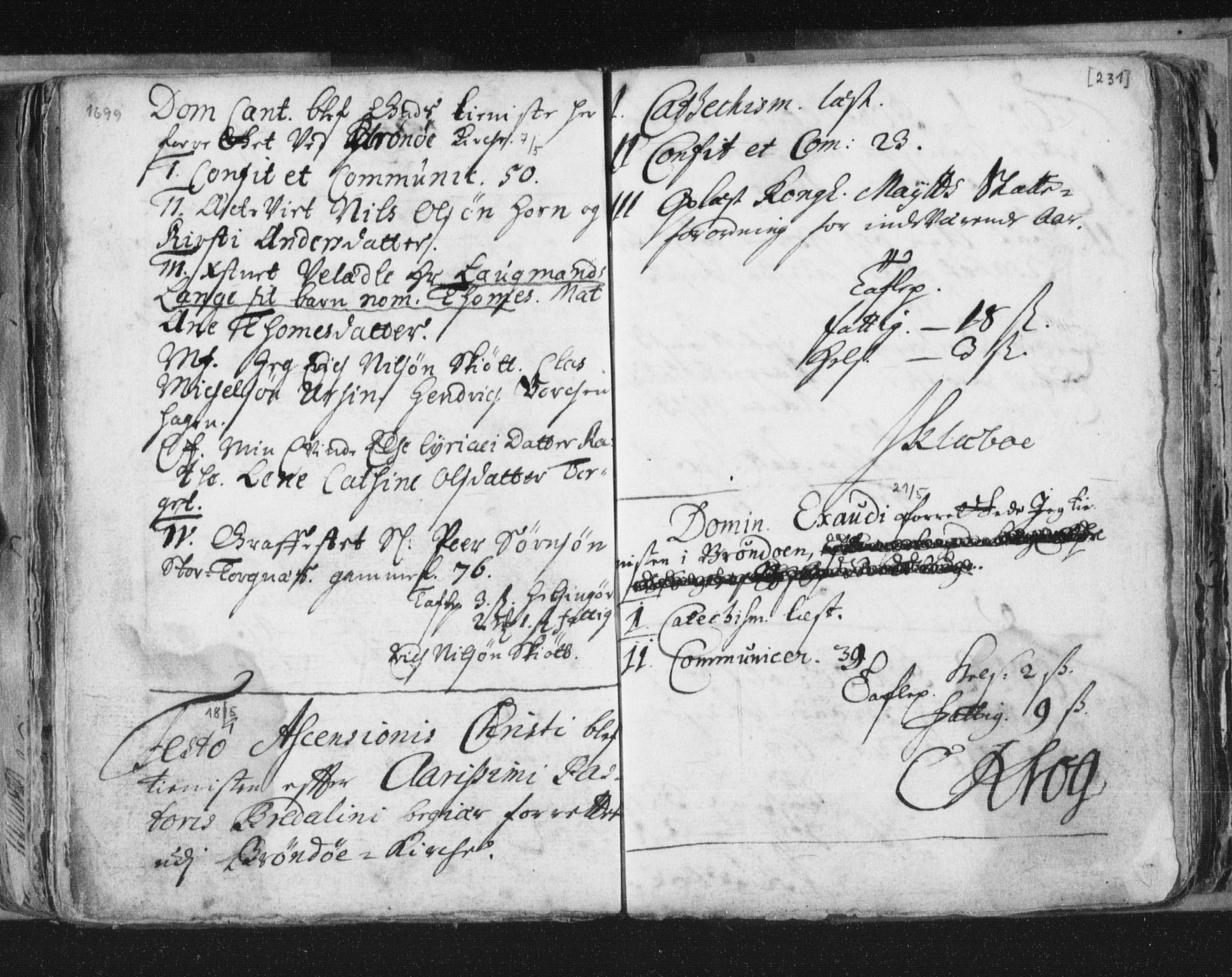 Ministerialprotokoller, klokkerbøker og fødselsregistre - Nordland, AV/SAT-A-1459/813/L0192: Parish register (official) no. 813A02, 1677-1718, p. 231