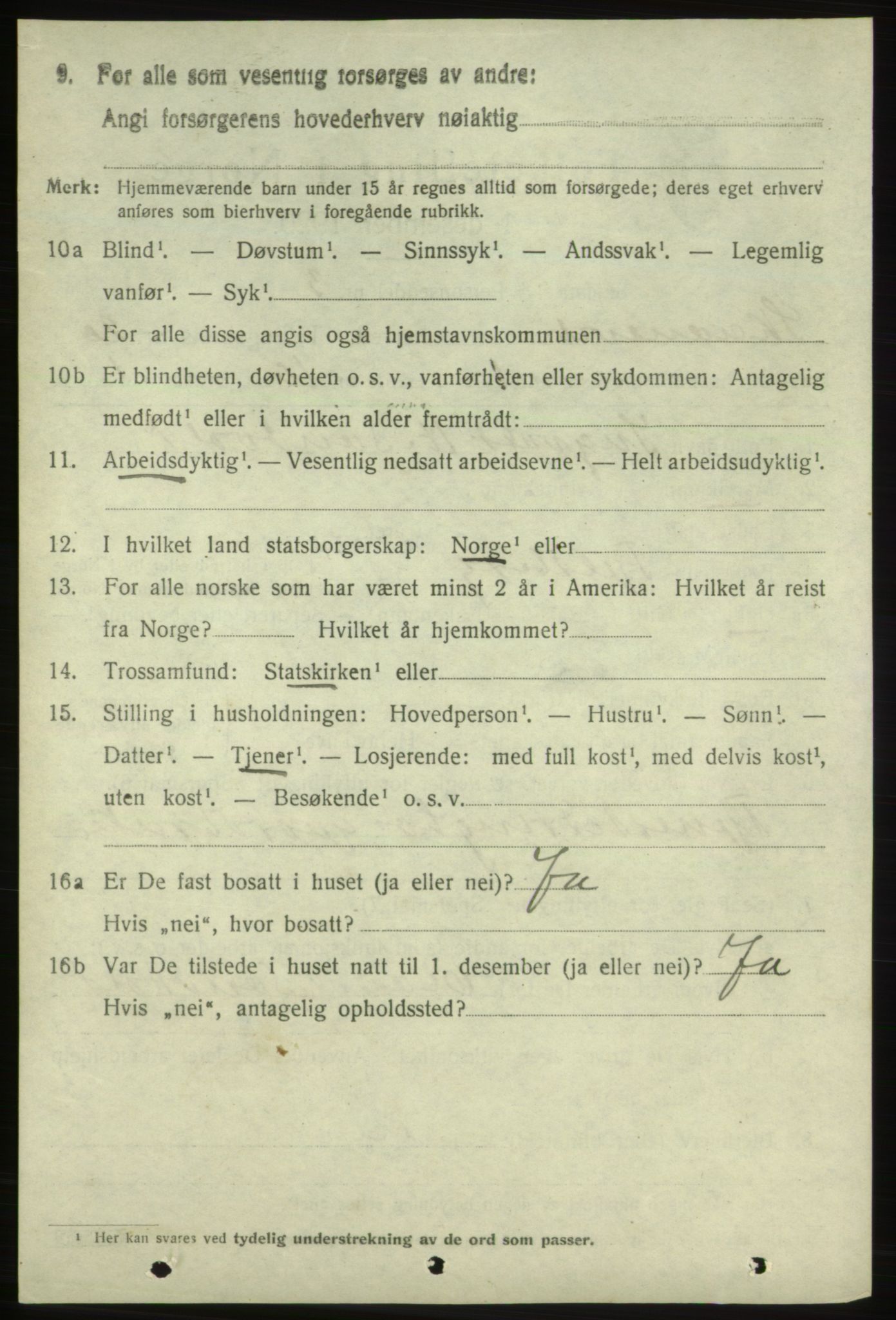 SAB, 1920 census for Skånevik, 1920, p. 7434