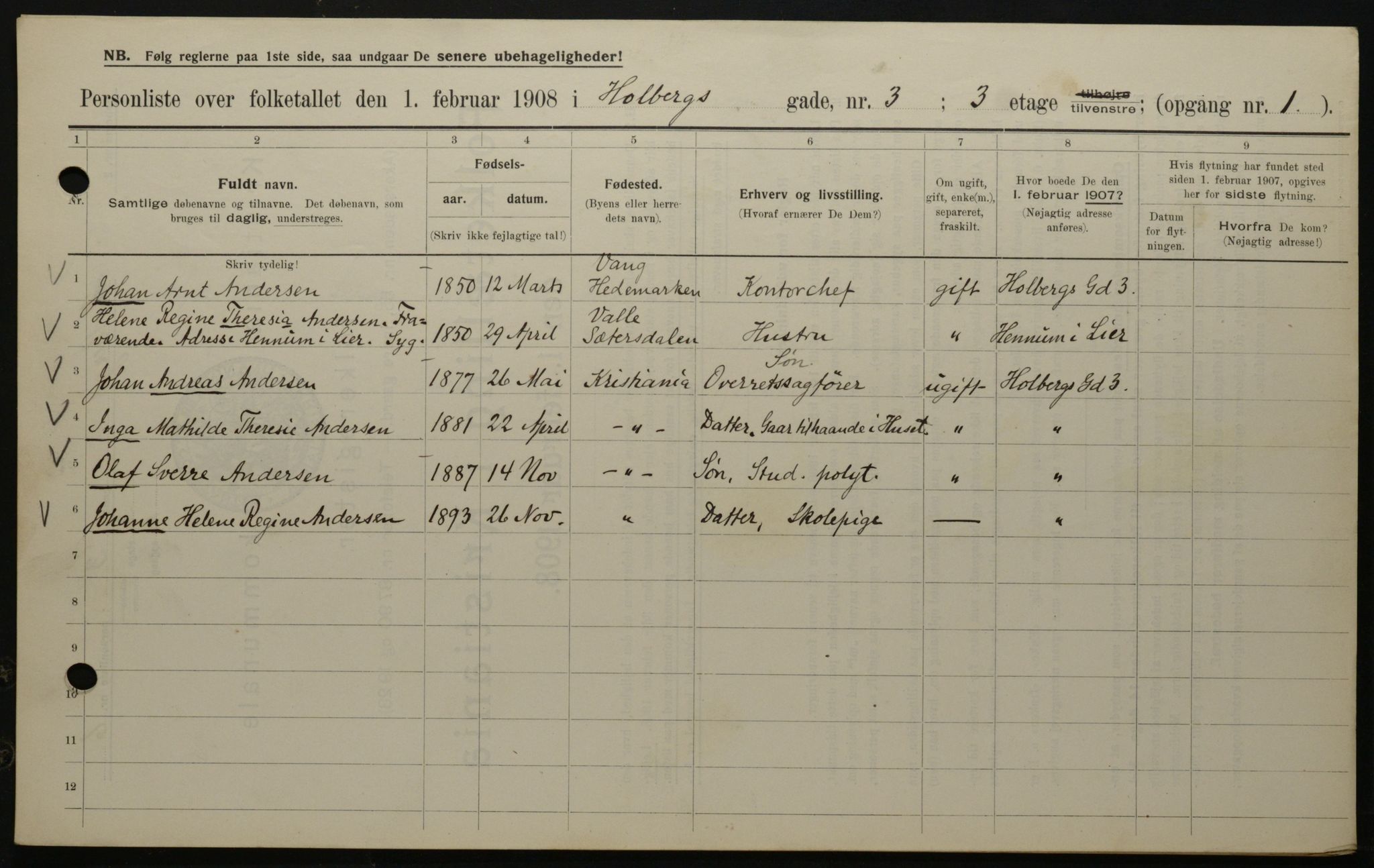 OBA, Municipal Census 1908 for Kristiania, 1908, p. 36202