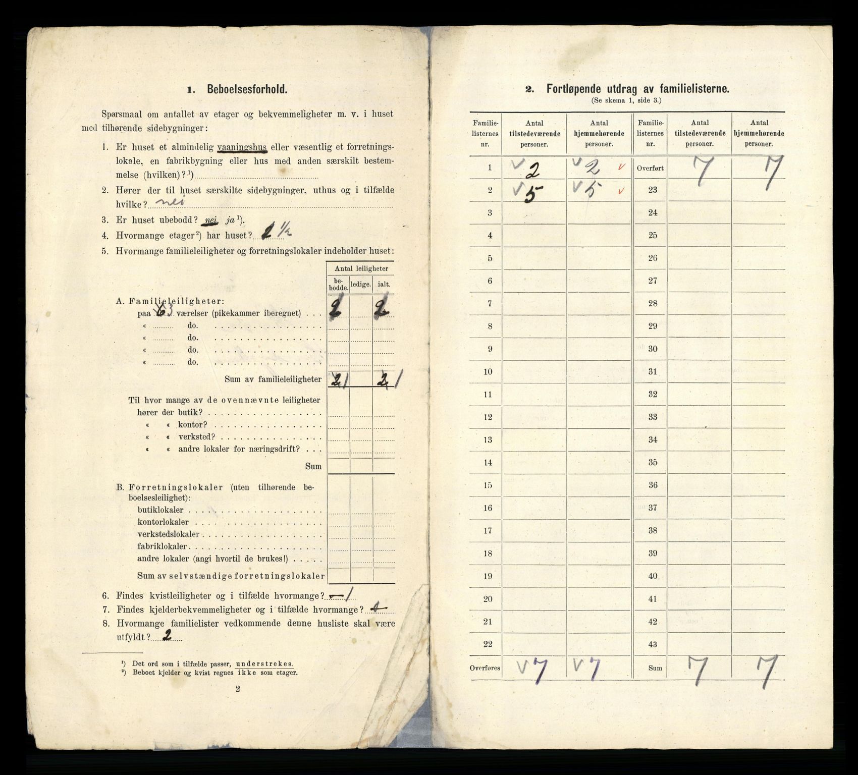 RA, 1910 census for Molde, 1910, p. 20