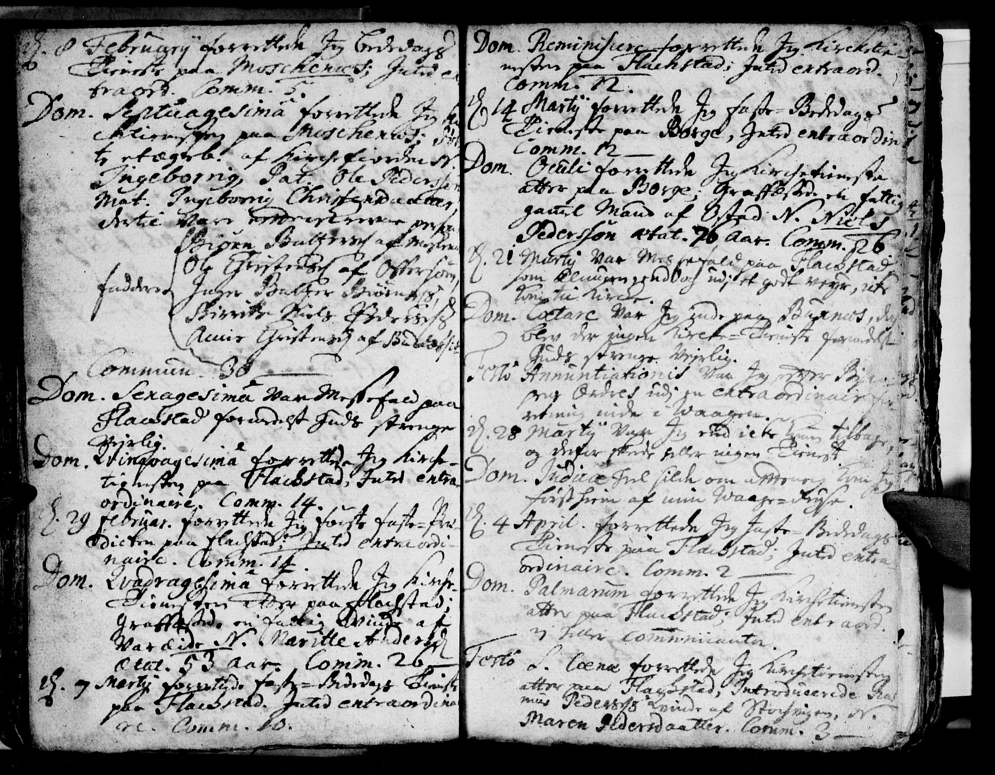 Ministerialprotokoller, klokkerbøker og fødselsregistre - Nordland, AV/SAT-A-1459/881/L1162: Curate's parish register no. 881B01, 1704-1748