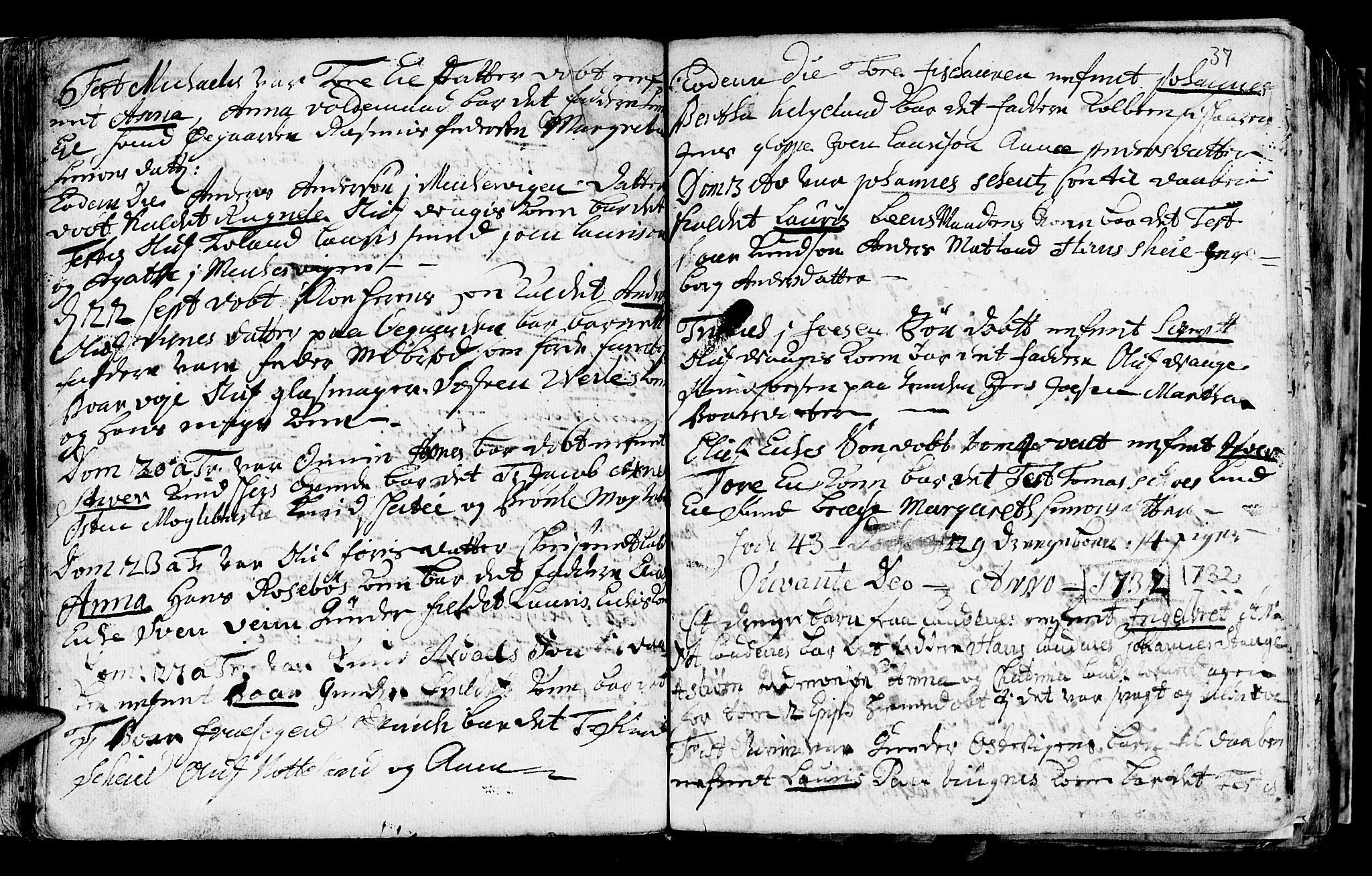 Avaldsnes sokneprestkontor, AV/SAST-A -101851/H/Ha/Haa/L0001: Parish register (official) no. A 1, 1711-1764, p. 37