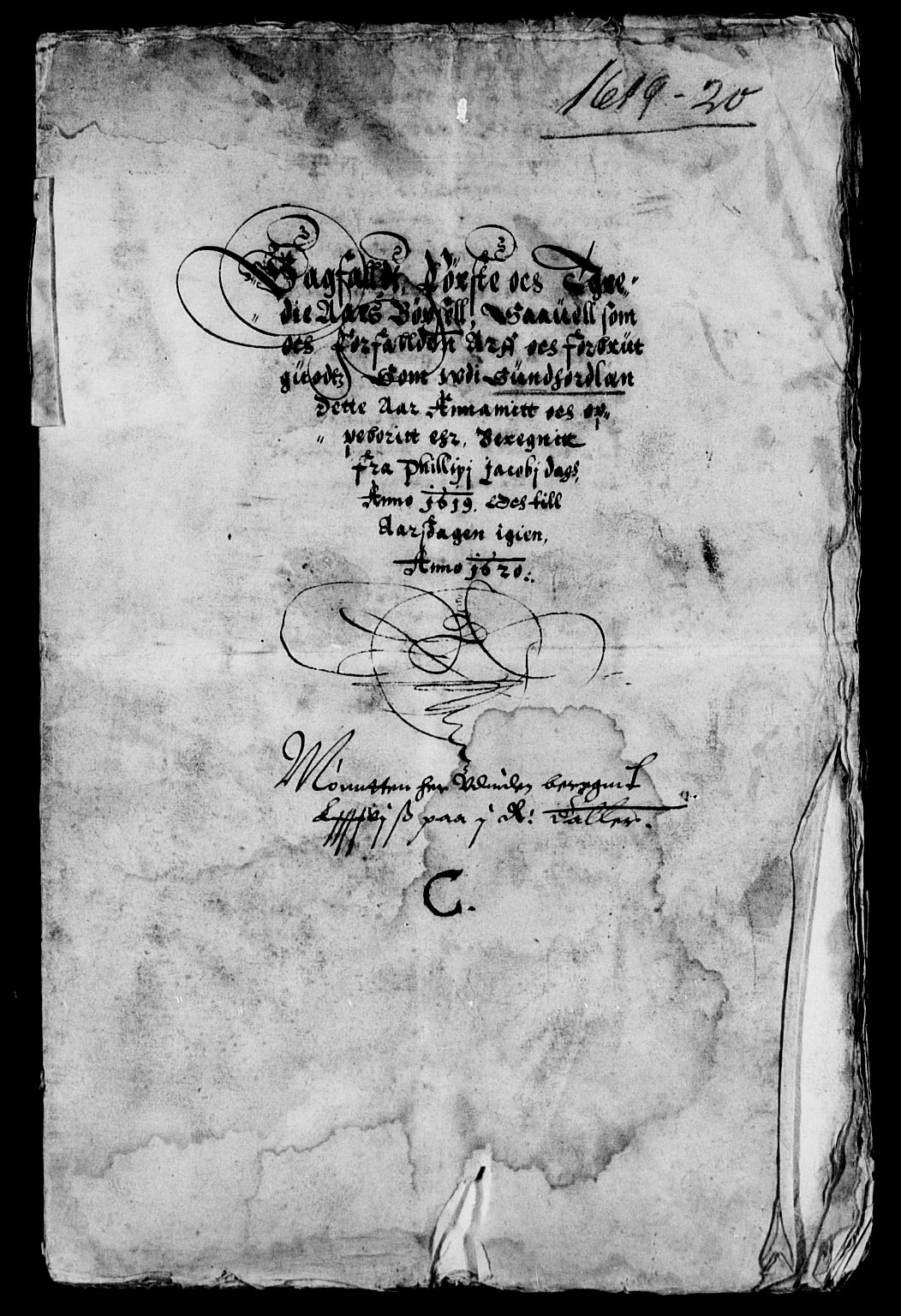 Rentekammeret inntil 1814, Reviderte regnskaper, Lensregnskaper, AV/RA-EA-5023/R/Rb/Rbt/L0028: Bergenhus len, 1615-1620