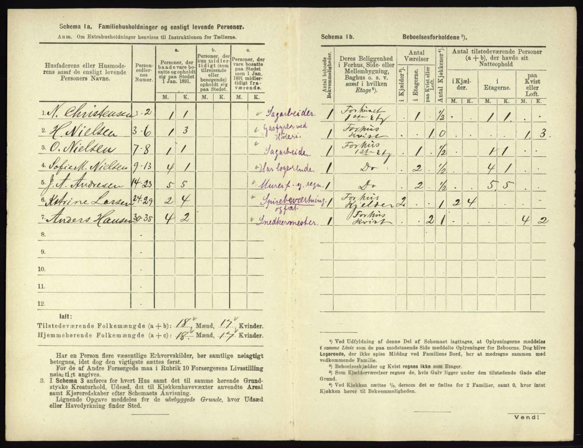 RA, 1891 census for 0602 Drammen, 1891, p. 2078