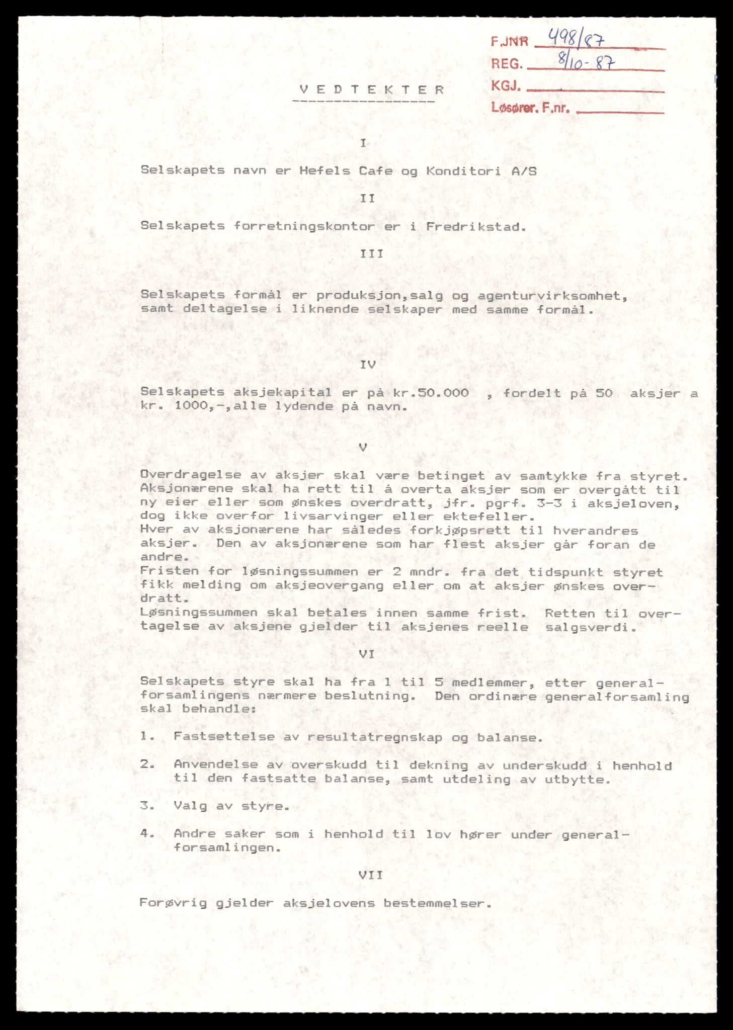 Fredrikstad tingrett, AV/SAT-A-10473/K/Kb/Kbb/L0022: Enkeltmannsforetak, aksjeselskap og andelslag, Hab-H. Hansen, 1944-1990, p. 3