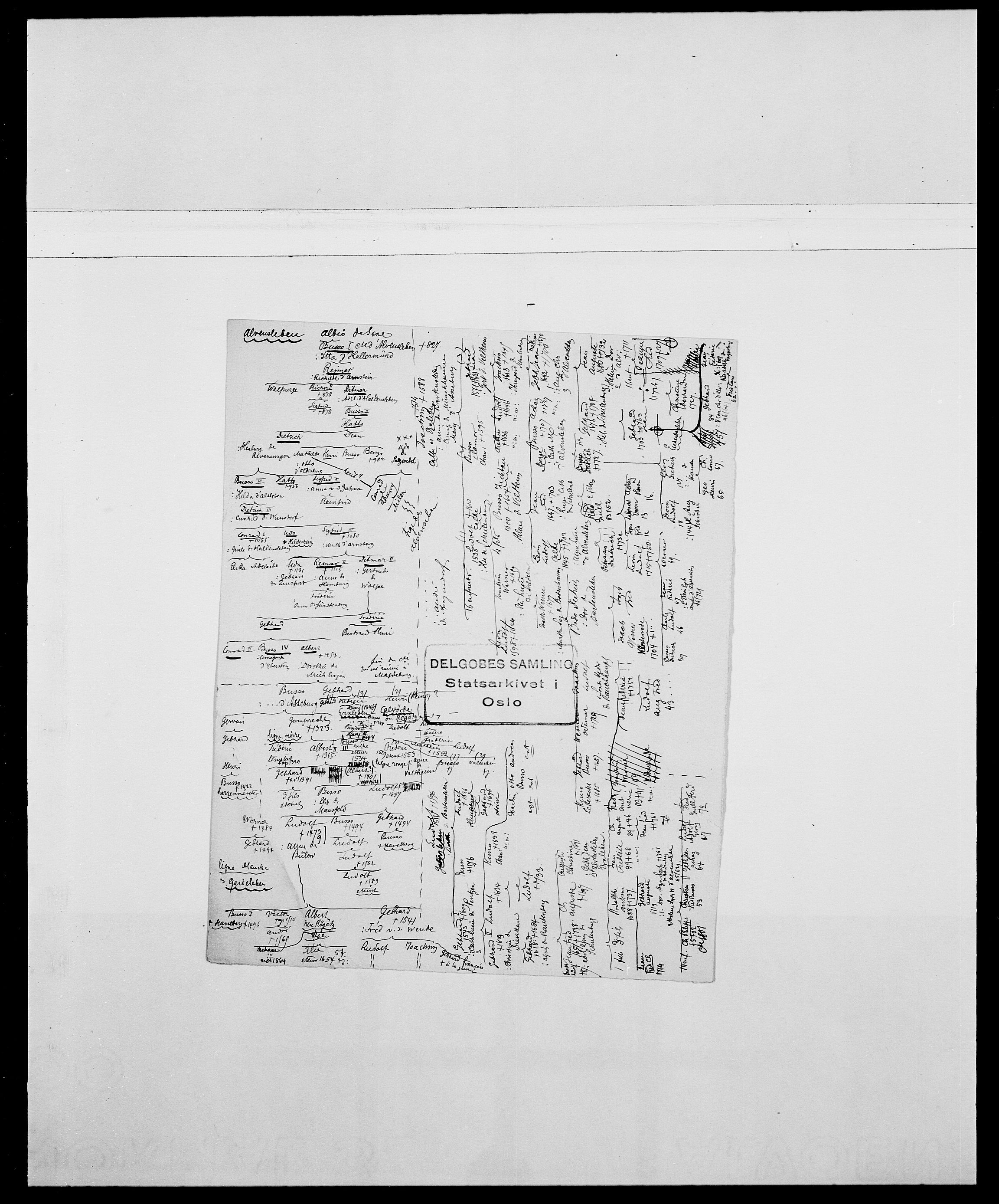 Delgobe, Charles Antoine - samling, AV/SAO-PAO-0038/D/Da/L0001: Aabye - Angerman, p. 504