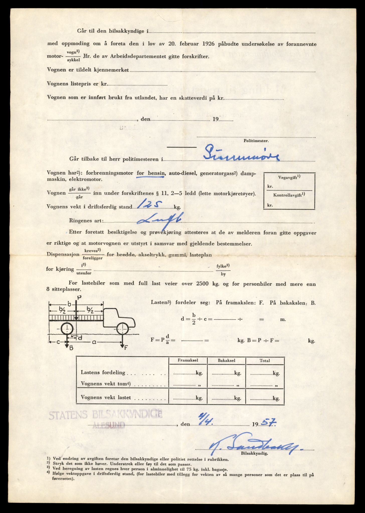 Møre og Romsdal vegkontor - Ålesund trafikkstasjon, AV/SAT-A-4099/F/Fe/L0037: Registreringskort for kjøretøy T 13031 - T 13179, 1927-1998, p. 2382