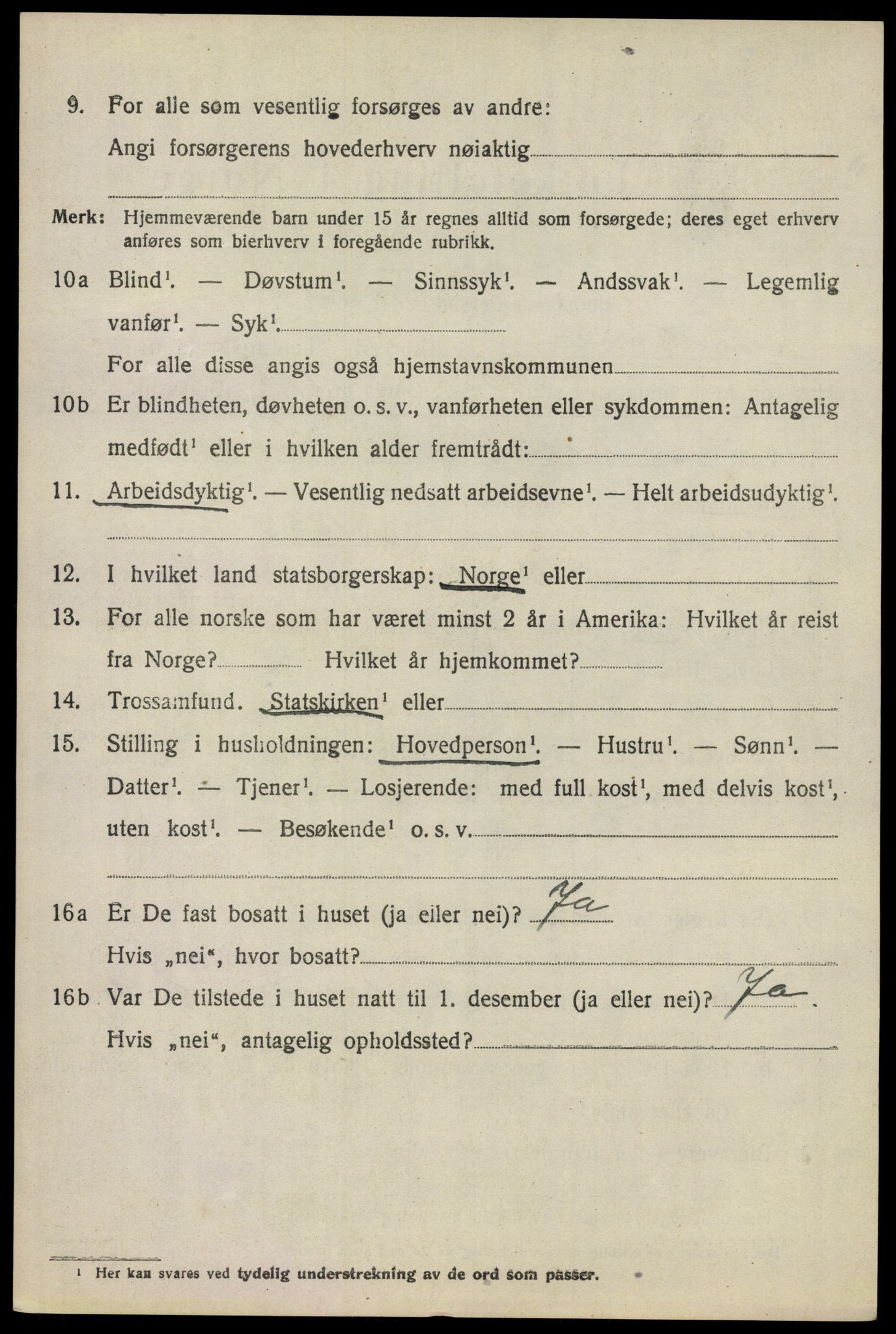 SAO, 1920 census for Eidsvoll, 1920, p. 8846