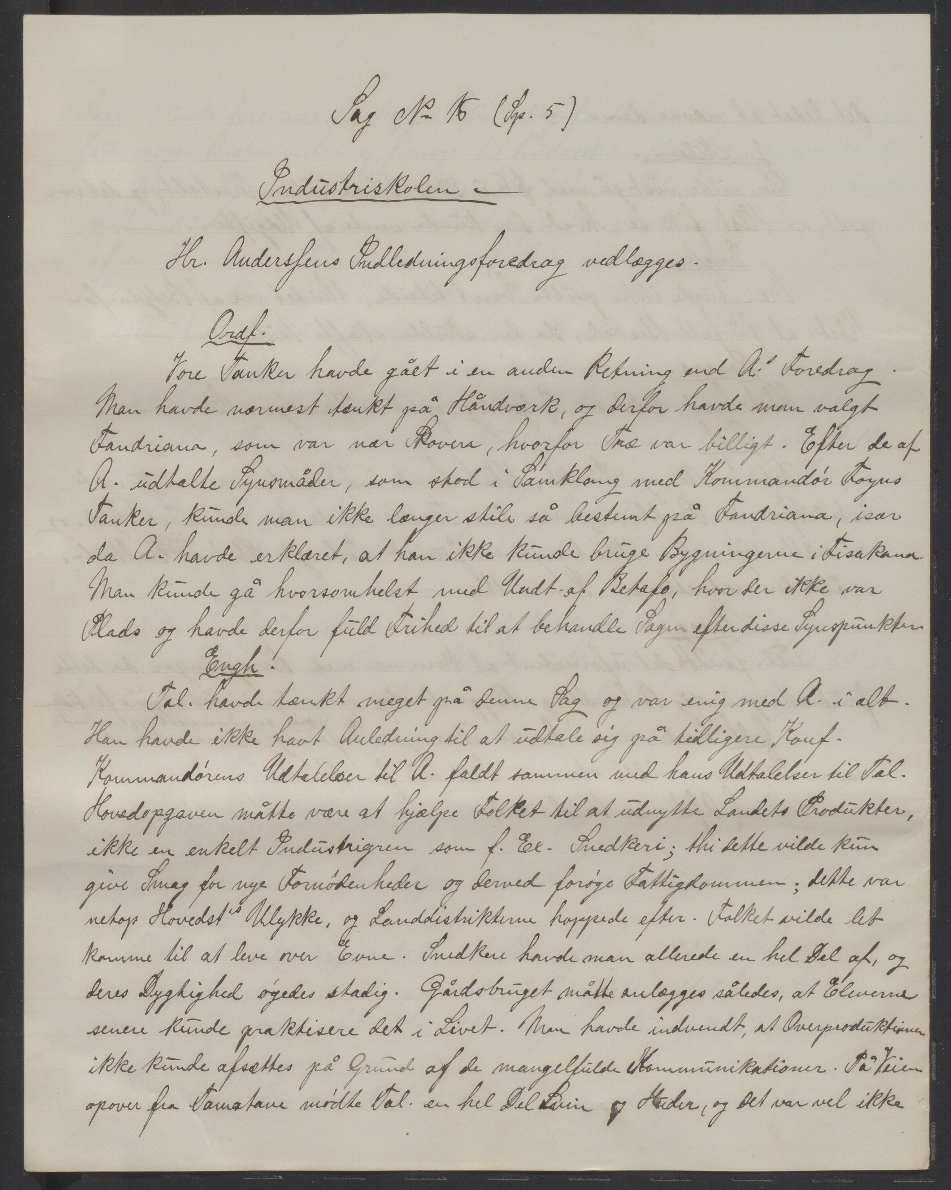 Det Norske Misjonsselskap - hovedadministrasjonen, VID/MA-A-1045/D/Da/Daa/L0038/0001: Konferansereferat og årsberetninger / Konferansereferat fra Madagaskar Innland., 1890