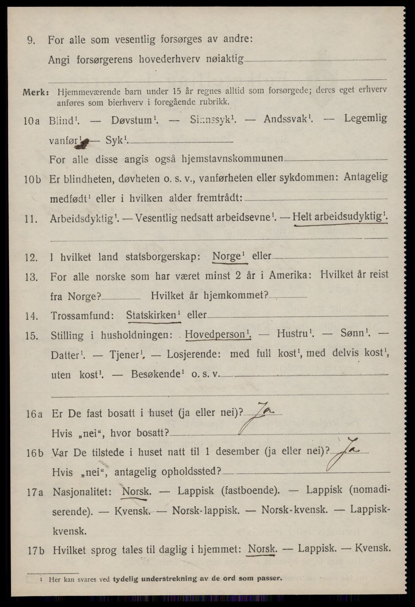 SAT, 1920 census for Meldal, 1920, p. 7298