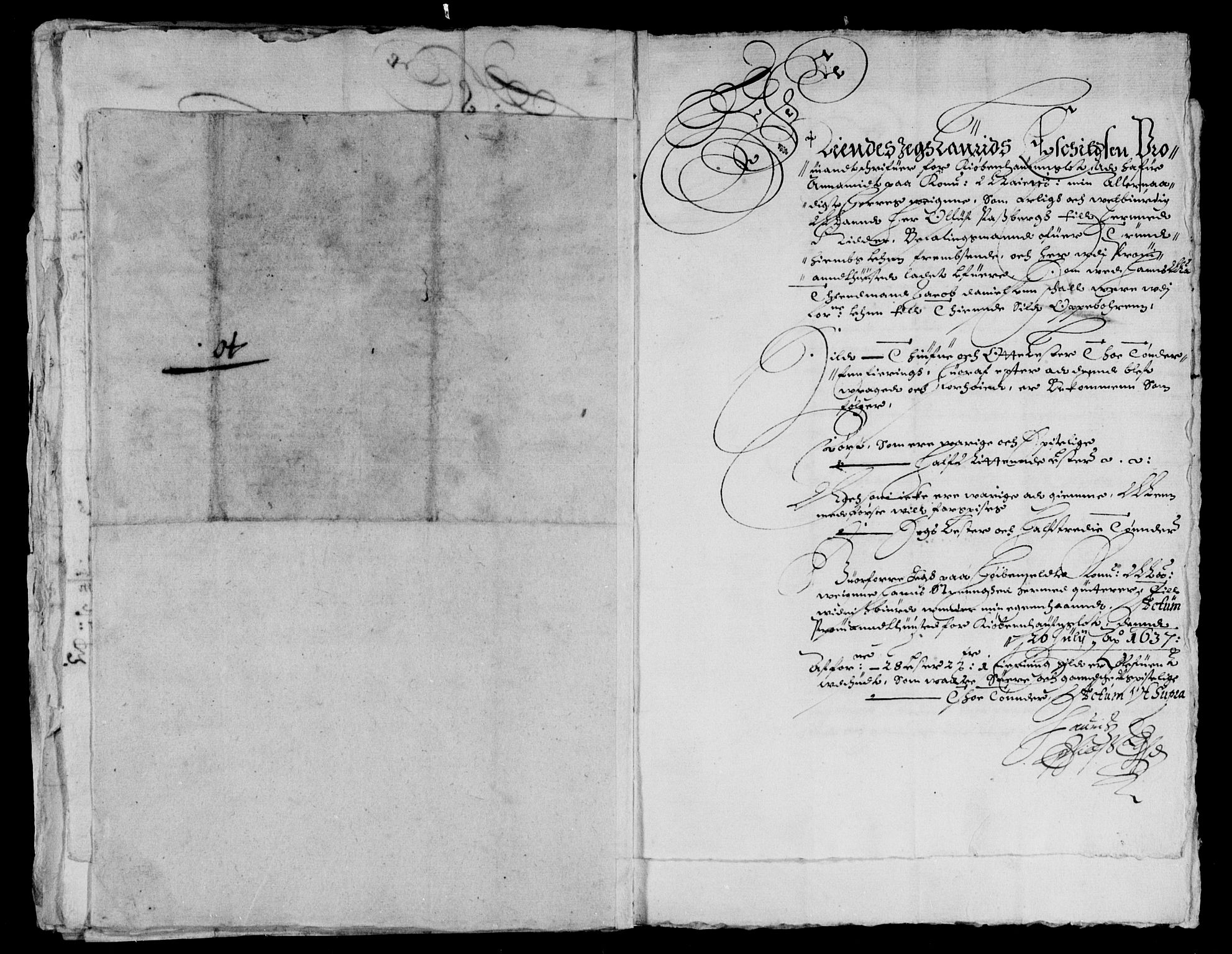 Rentekammeret inntil 1814, Reviderte regnskaper, Lensregnskaper, AV/RA-EA-5023/R/Rb/Rbw/L0059: Trondheim len, 1636-1637