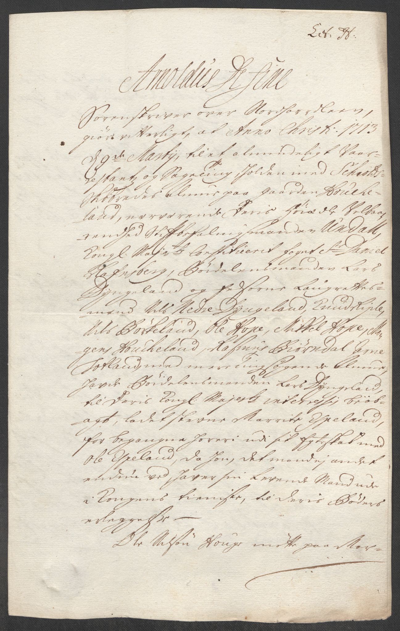 Rentekammeret inntil 1814, Reviderte regnskaper, Fogderegnskap, AV/RA-EA-4092/R51/L3197: Fogderegnskap Nordhordland og Voss, 1714, p. 262