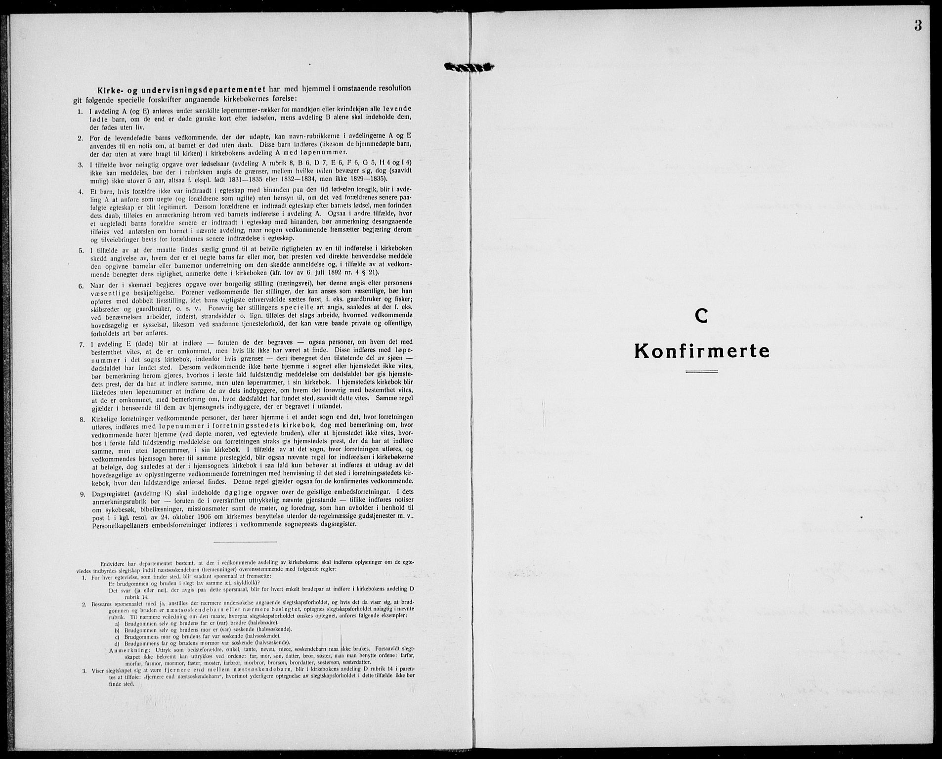 Tønsberg kirkebøker, AV/SAKO-A-330/G/Ga/L0013: Parish register (copy) no. 13, 1920-1929, p. 3