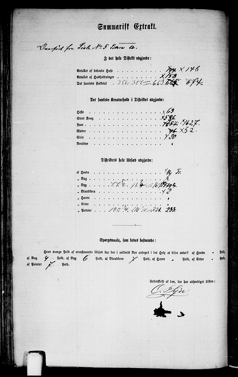 RA, 1865 census for Ulvik, 1865, p. 88