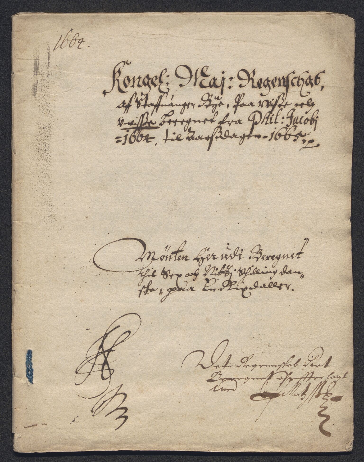 Rentekammeret inntil 1814, Reviderte regnskaper, Byregnskaper, AV/RA-EA-4066/R/Ro/L0316: [O14] Sikt og sakefall, 1662-1693, p. 55