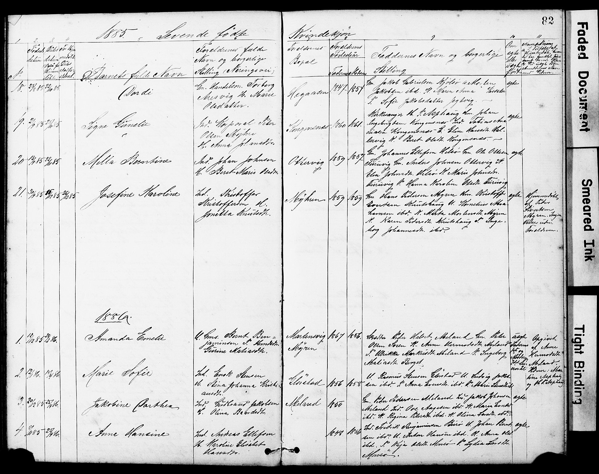Ministerialprotokoller, klokkerbøker og fødselsregistre - Sør-Trøndelag, SAT/A-1456/634/L0541: Parish register (copy) no. 634C03, 1874-1891, p. 82