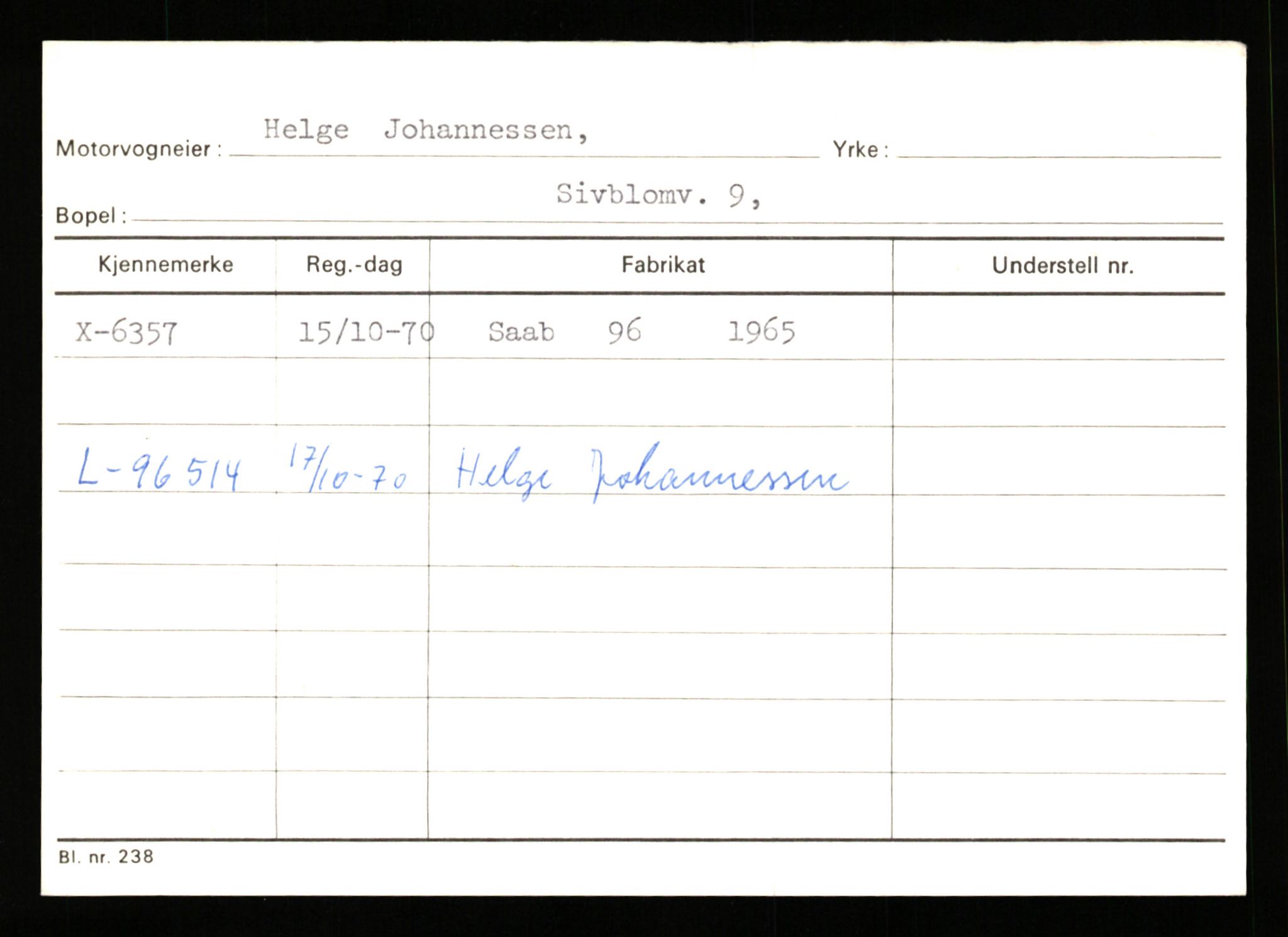 Stavanger trafikkstasjon, AV/SAST-A-101942/0/G/L0002: Registreringsnummer: 5791 - 10405, 1930-1971, p. 245