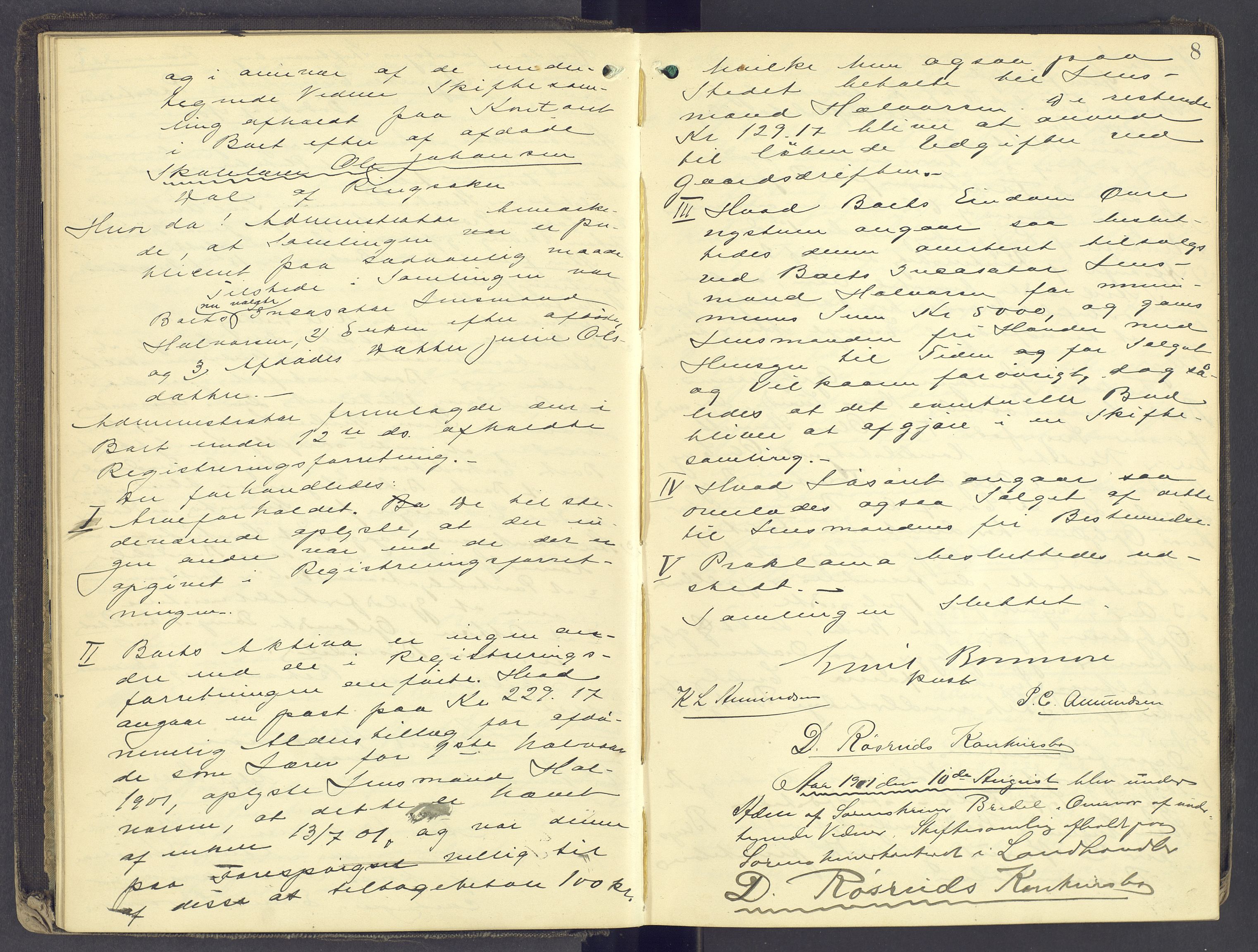 Nord-Hedmark sorenskriveri, AV/SAH-TING-012/J/Jc/Jca/L0003: Skifteforhandlingsprotokoll, 1901-1910, p. 7b-8a