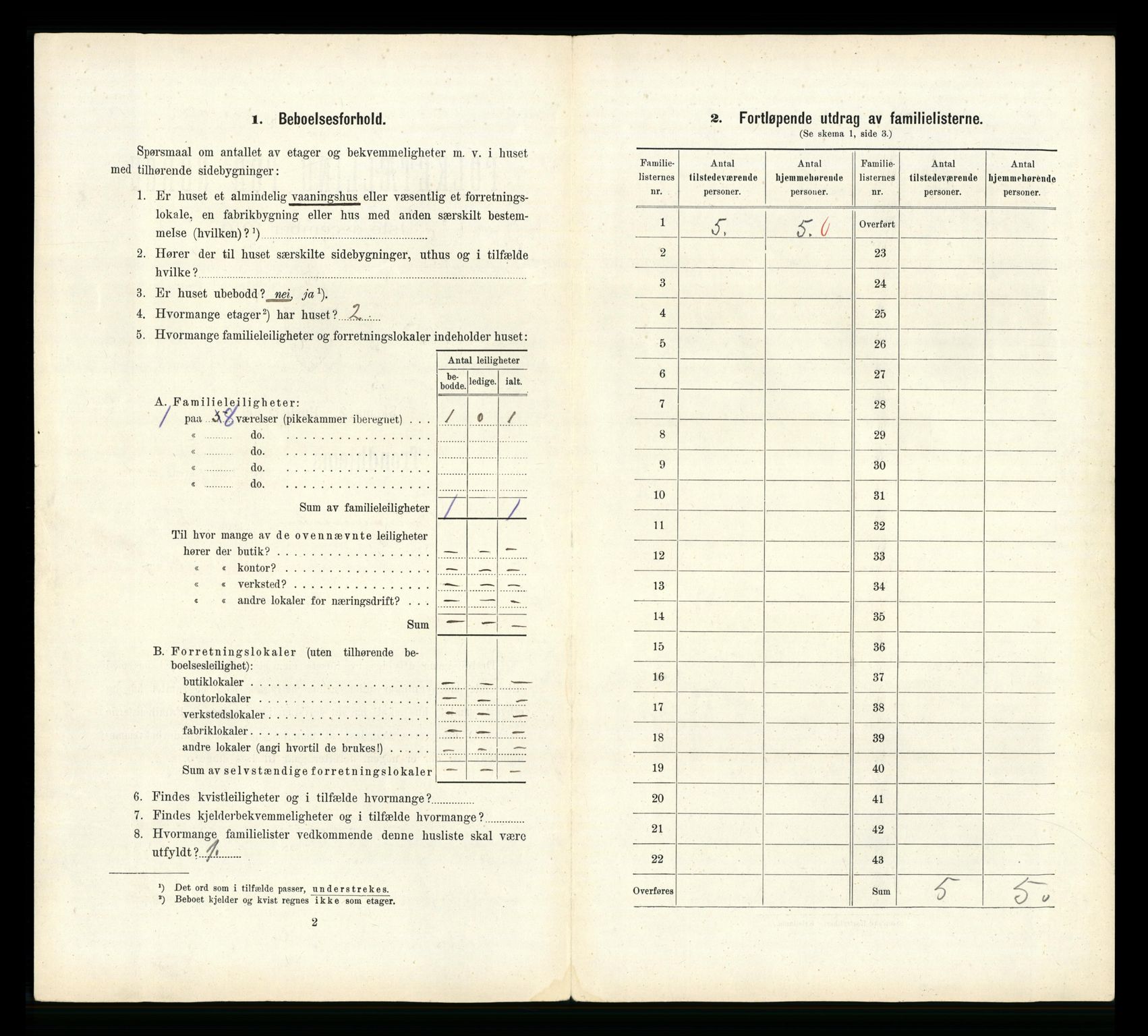 RA, 1910 census for Trondheim, 1910, p. 9774