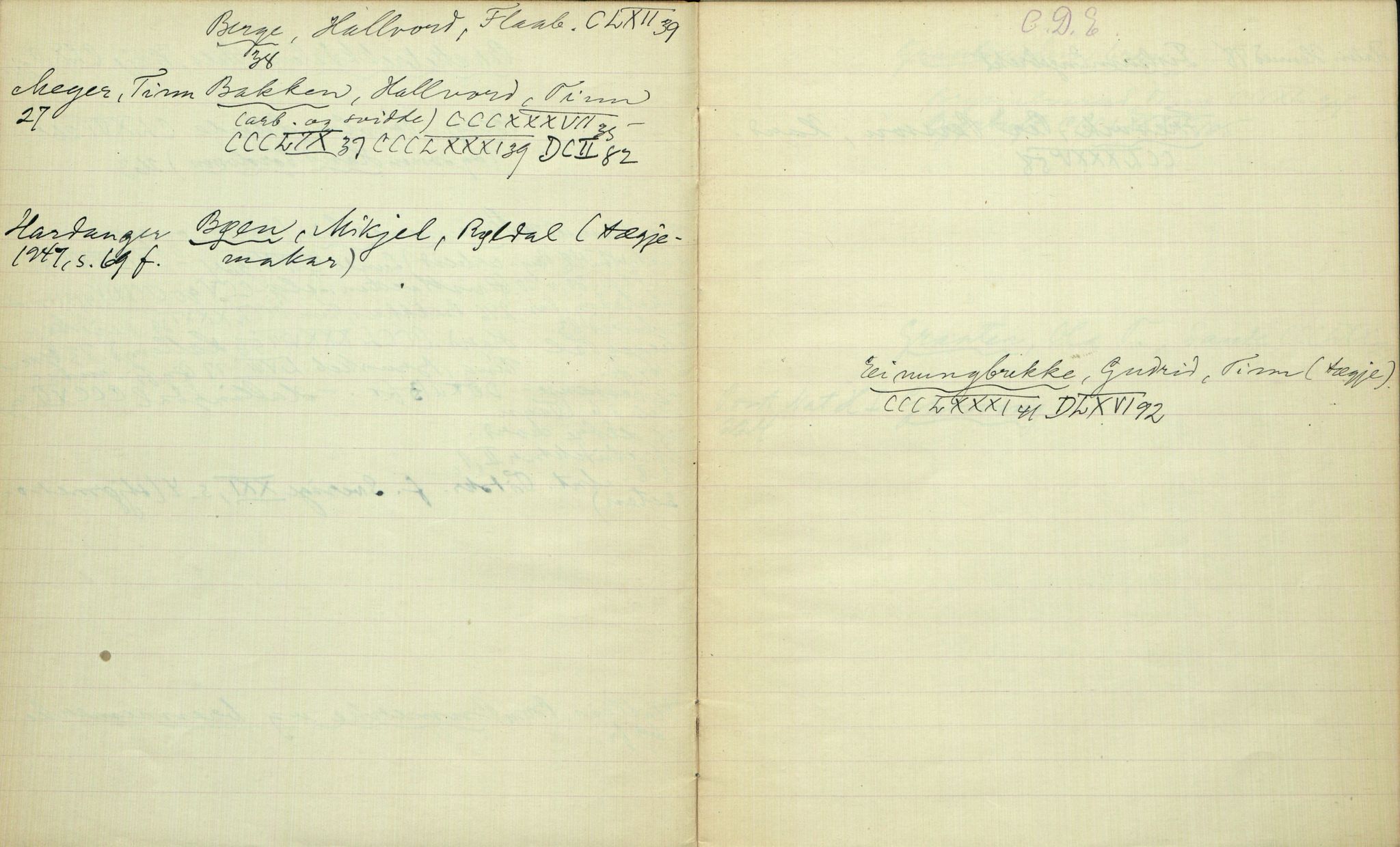 Rikard Berge, TEMU/TGM-A-1003/H/L0021: 21: Norsk brennmerkingskunst. Taagarbeid, 1913