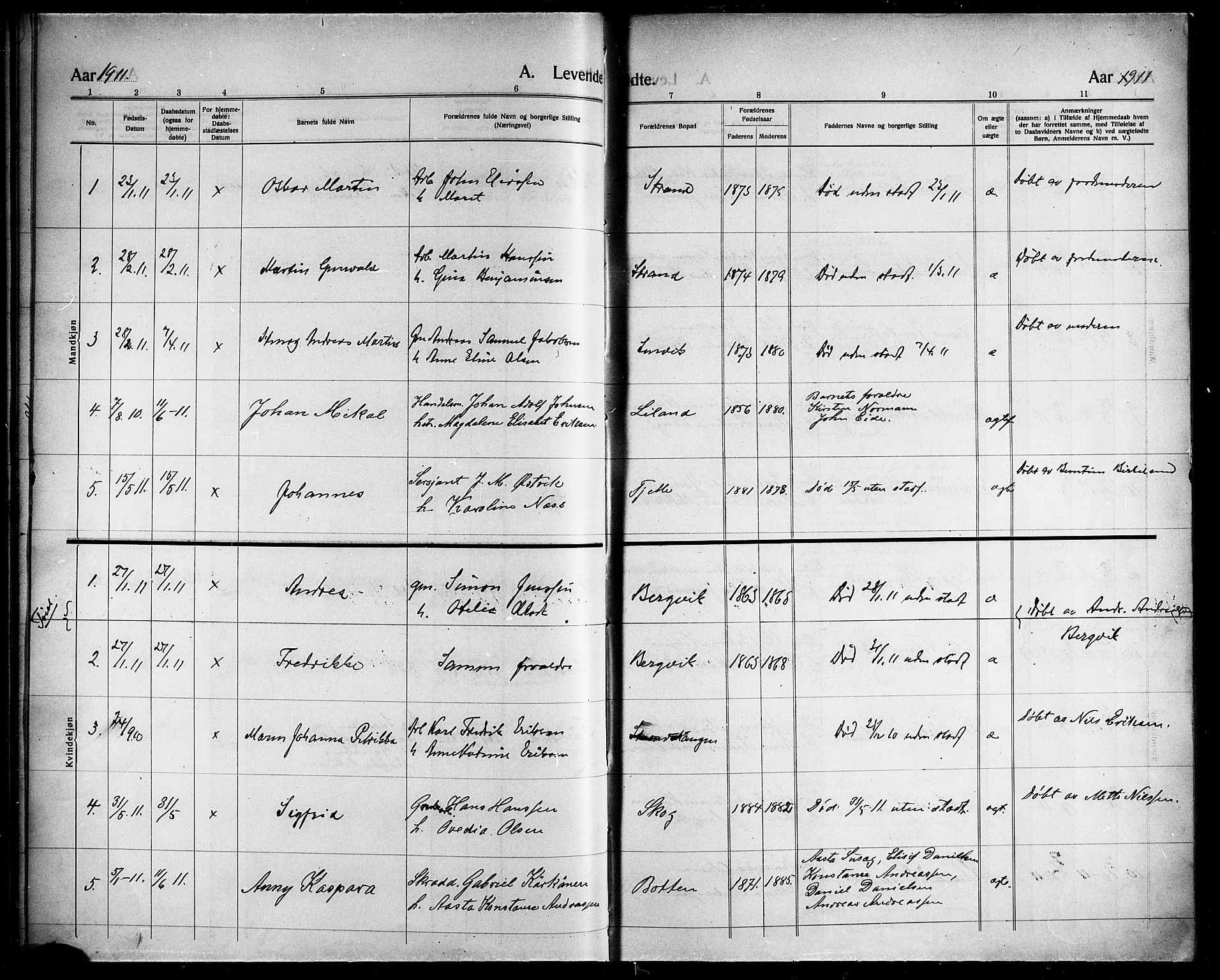 Ministerialprotokoller, klokkerbøker og fødselsregistre - Nordland, SAT/A-1459/863/L0916: Parish register (copy) no. 863C06, 1907-1921