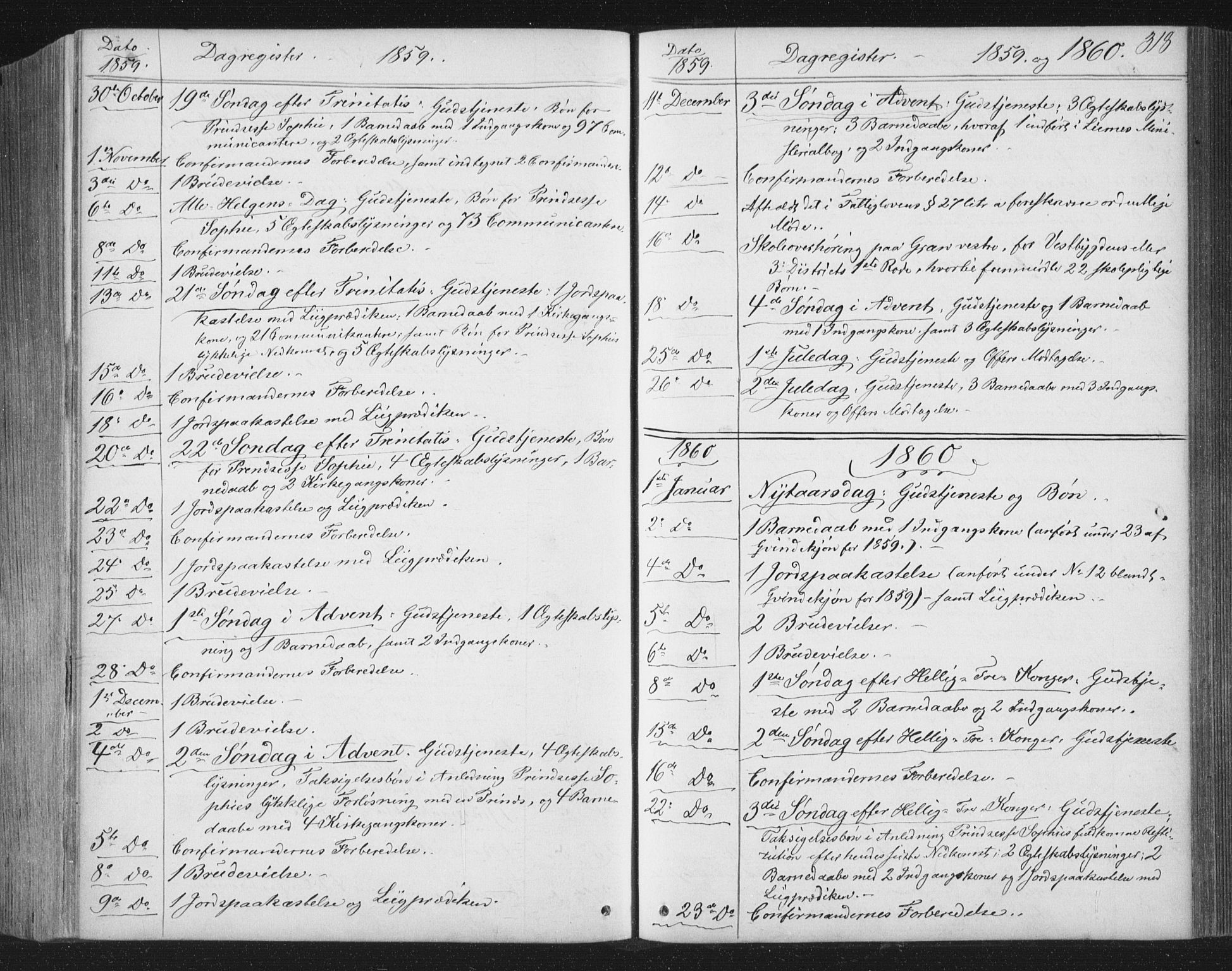 Ministerialprotokoller, klokkerbøker og fødselsregistre - Nord-Trøndelag, SAT/A-1458/749/L0472: Parish register (official) no. 749A06, 1857-1873, p. 318