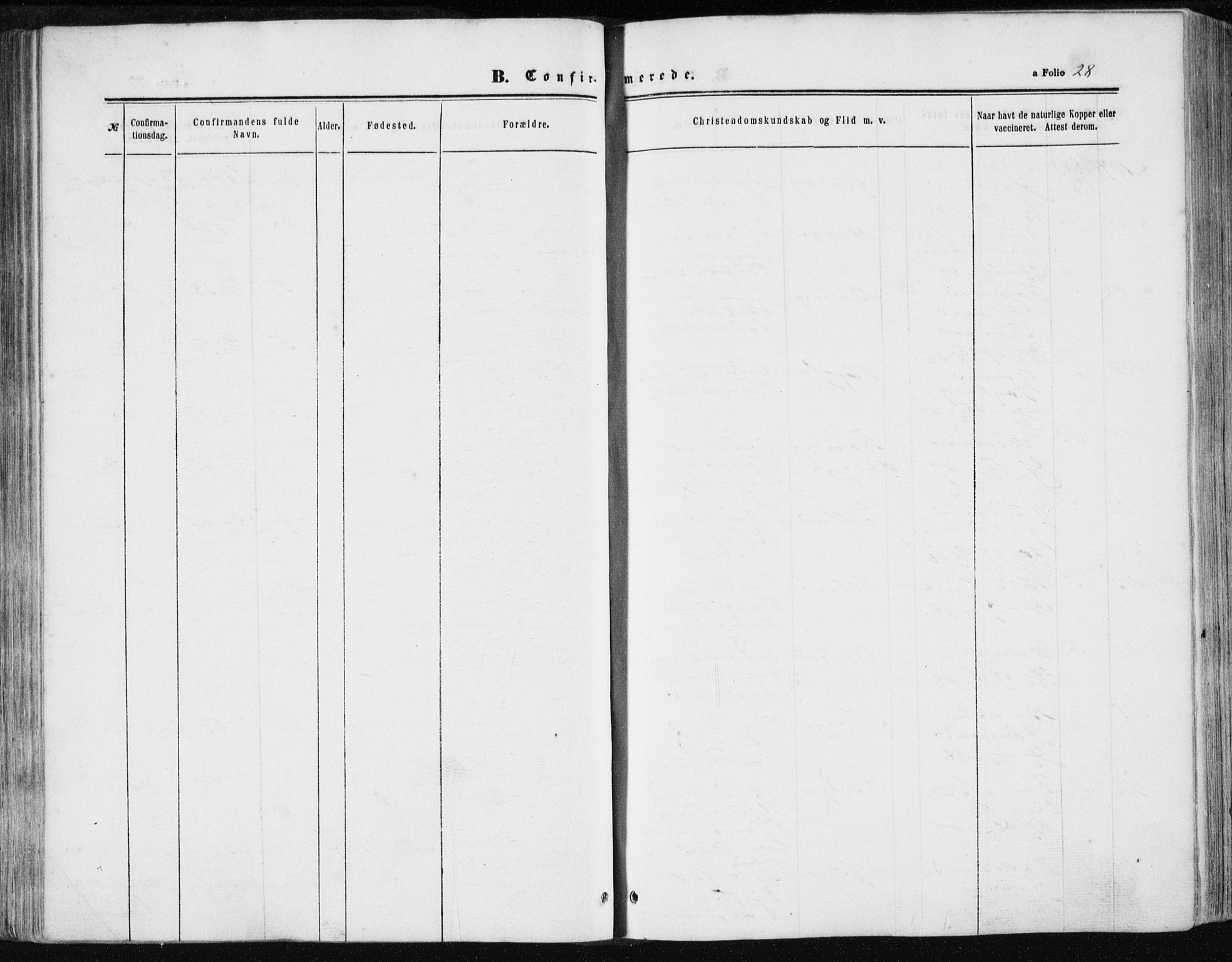 Ministerialprotokoller, klokkerbøker og fødselsregistre - Sør-Trøndelag, AV/SAT-A-1456/634/L0531: Parish register (official) no. 634A07, 1861-1870, p. 28