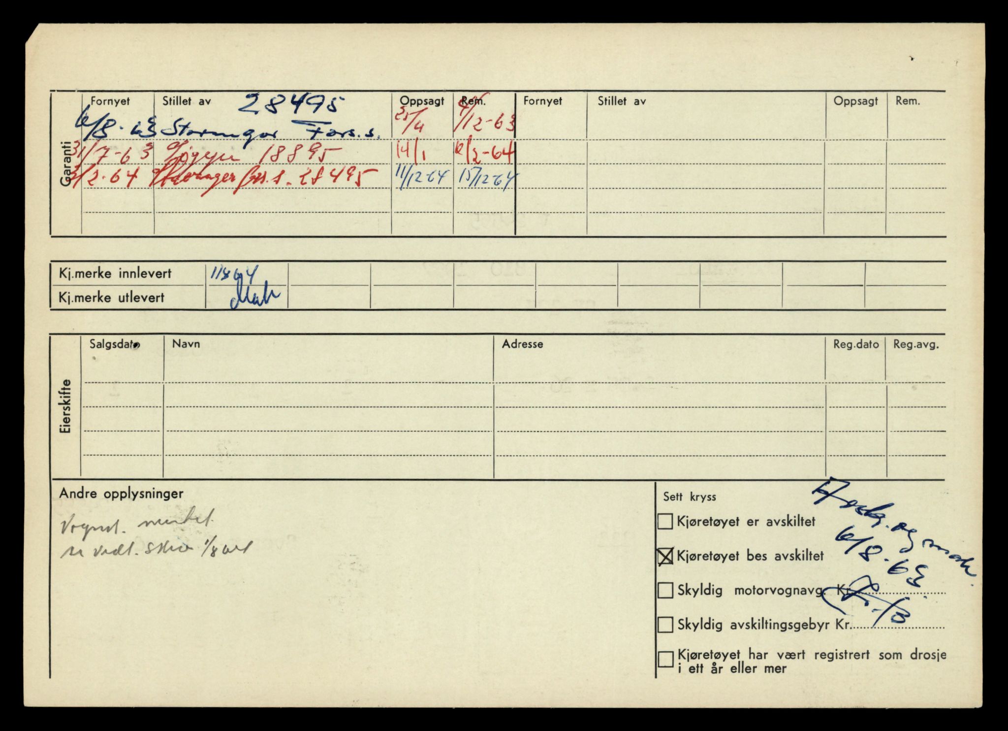 Møre og Romsdal vegkontor - Ålesund trafikkstasjon, AV/SAT-A-4099/F/Fe/L0042: Registreringskort for kjøretøy T 13906 - T 14079, 1927-1998, p. 882
